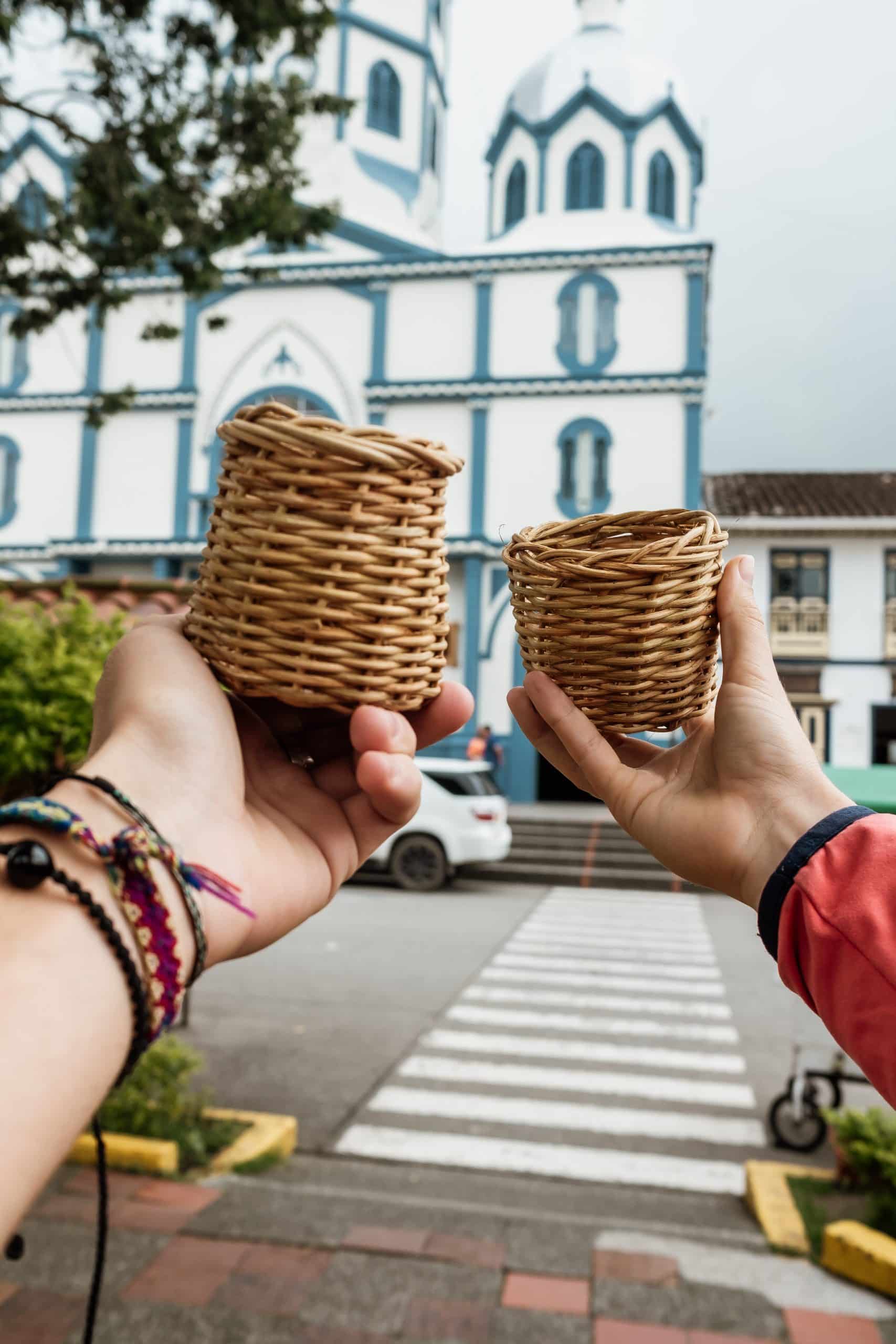 colombie filandia atelier vannerie