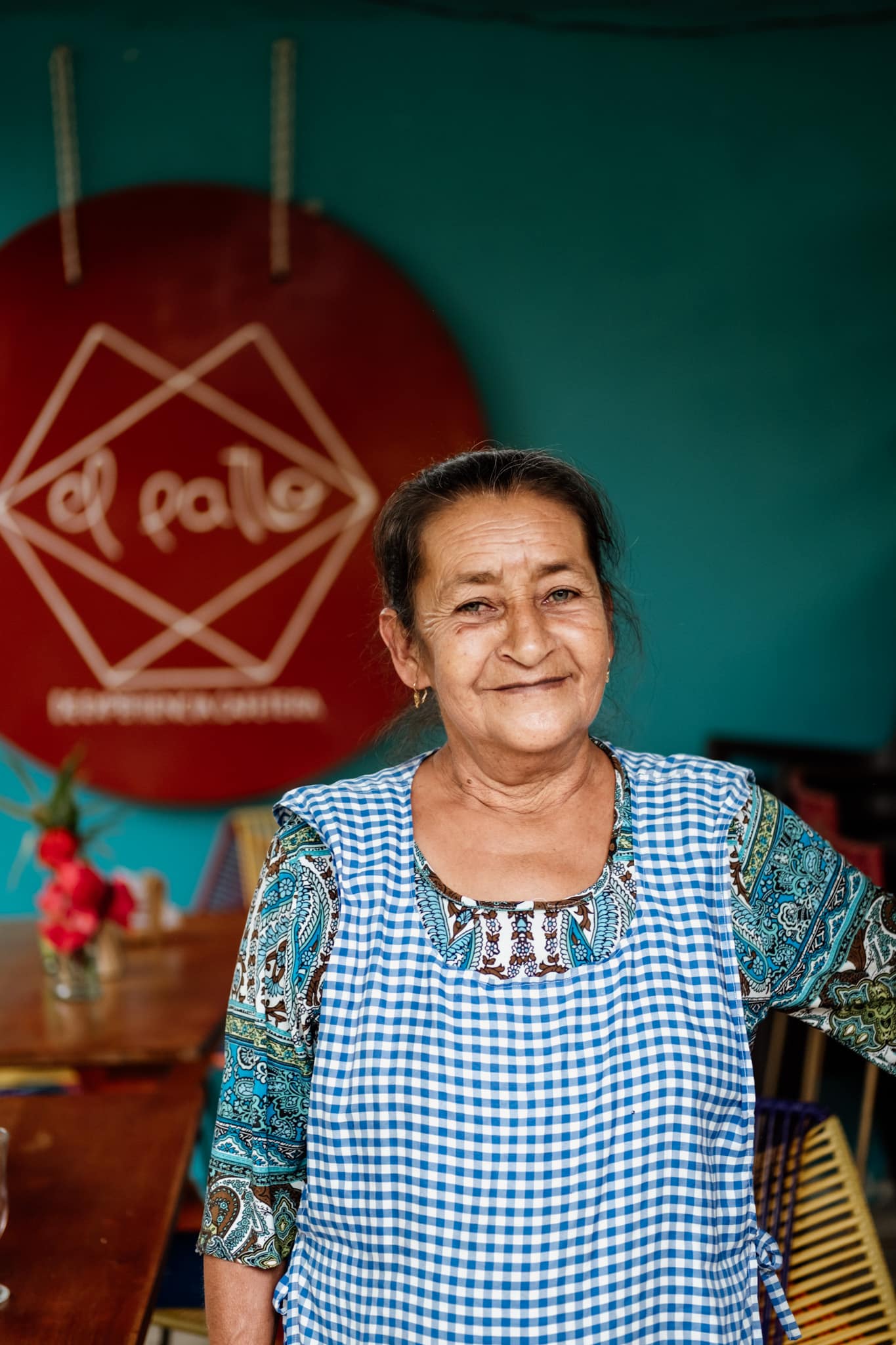 Dona Ligia au Patio de Pijao