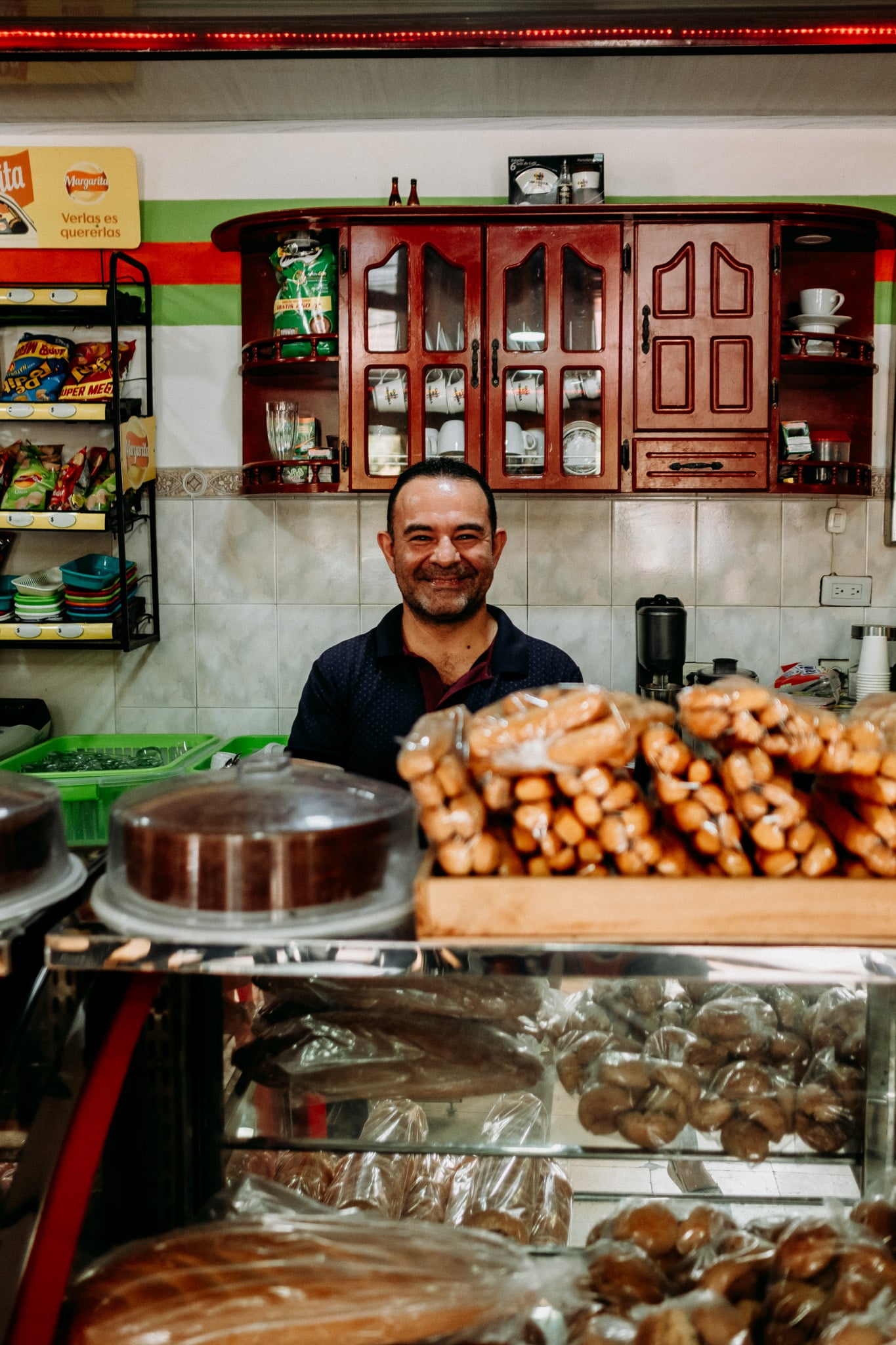 Gérant de la boulangerie du kumis à Cordoba