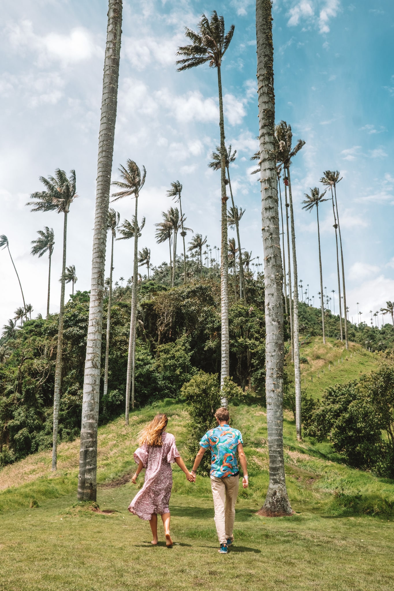 couple photo salento cocora colombie