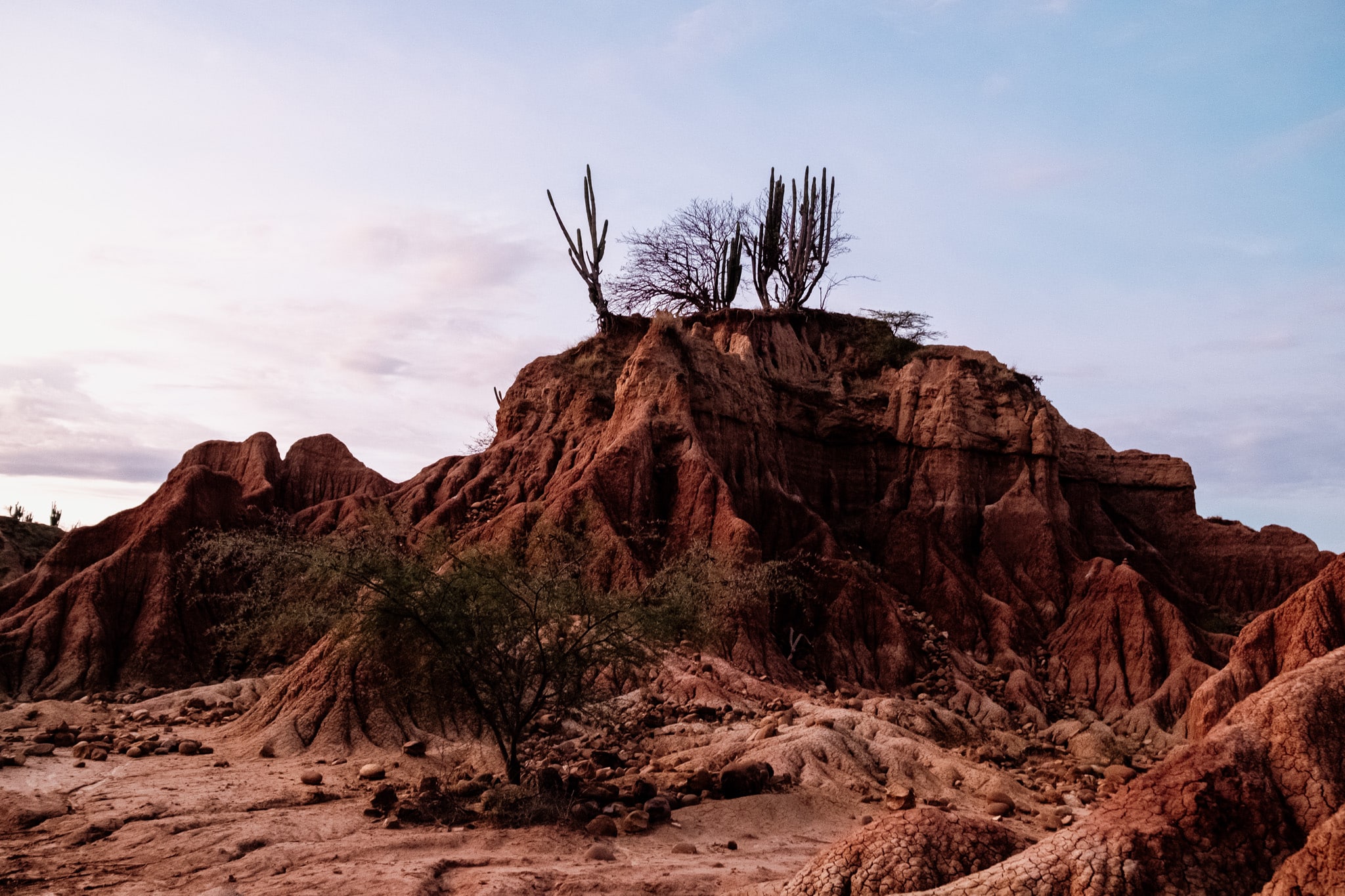 lumiere coucher de soleil Tatacoa