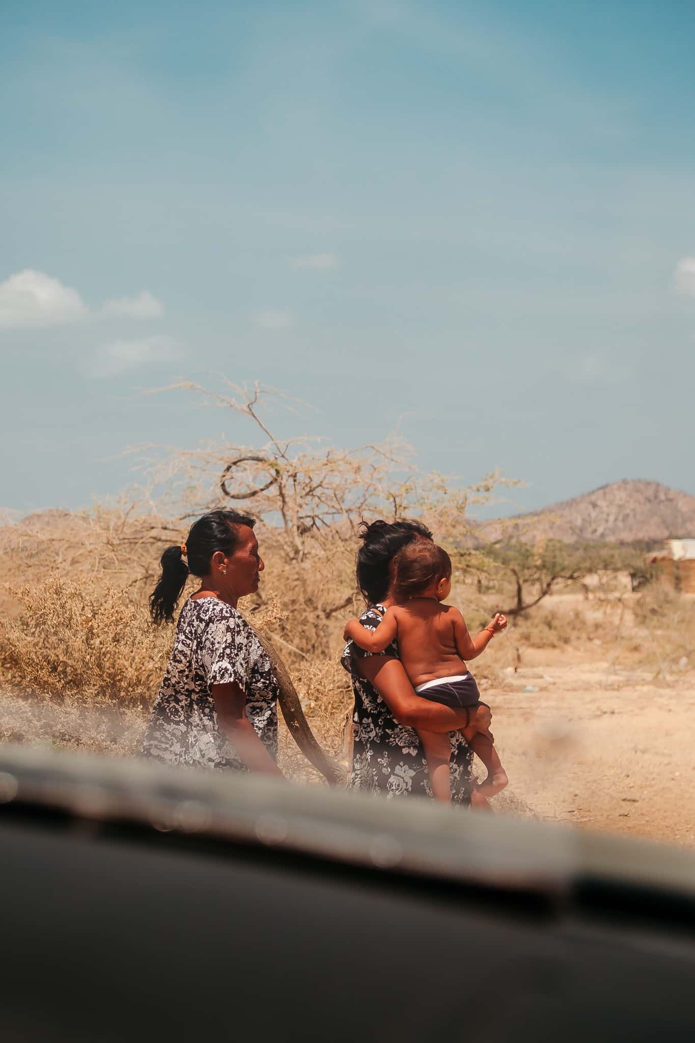 barrage humain guajira