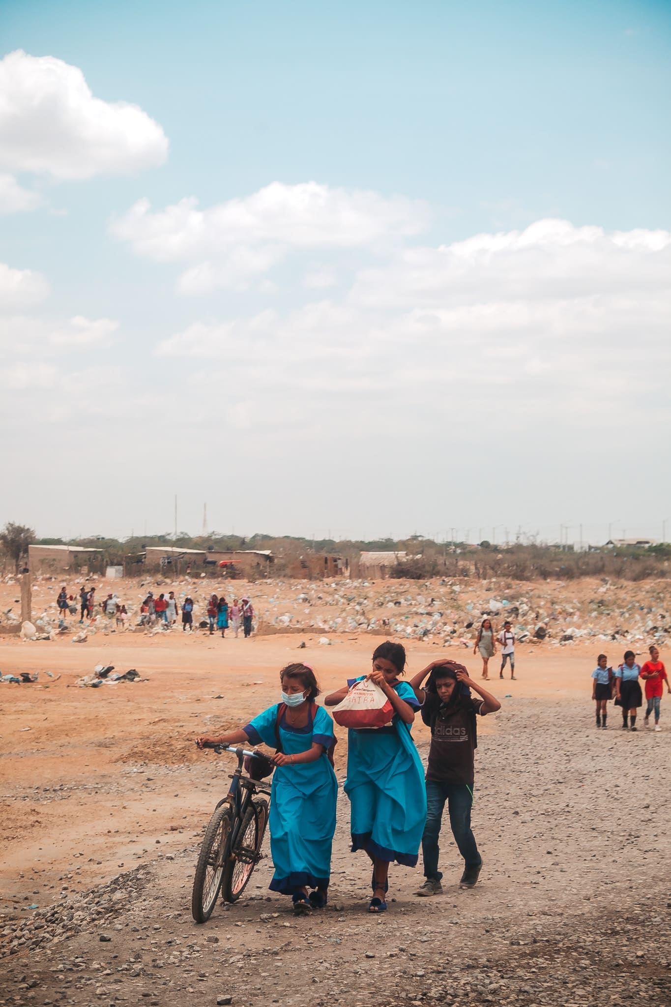 tour desert guajira : enfants