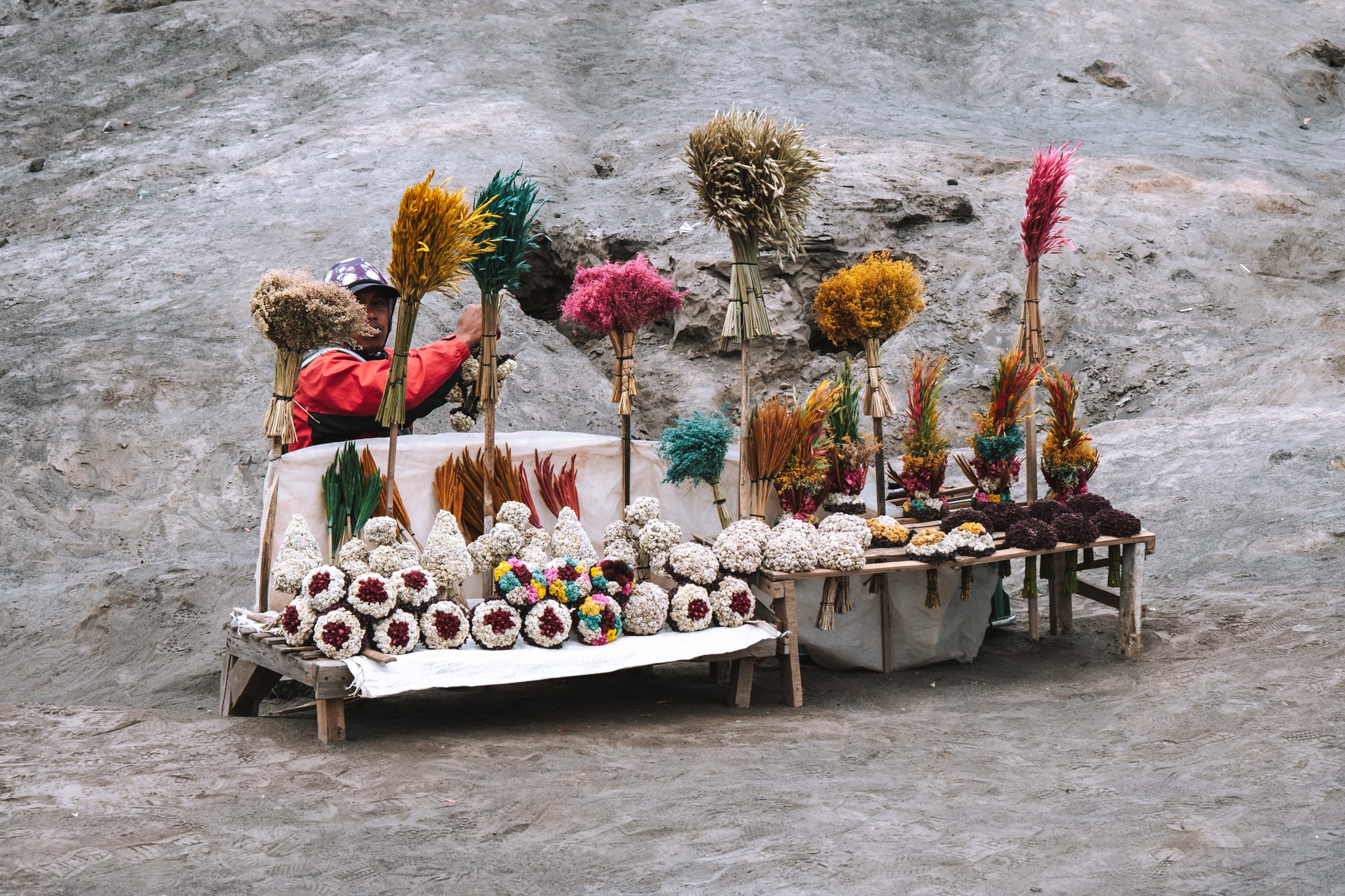 offrande bromo indonesie