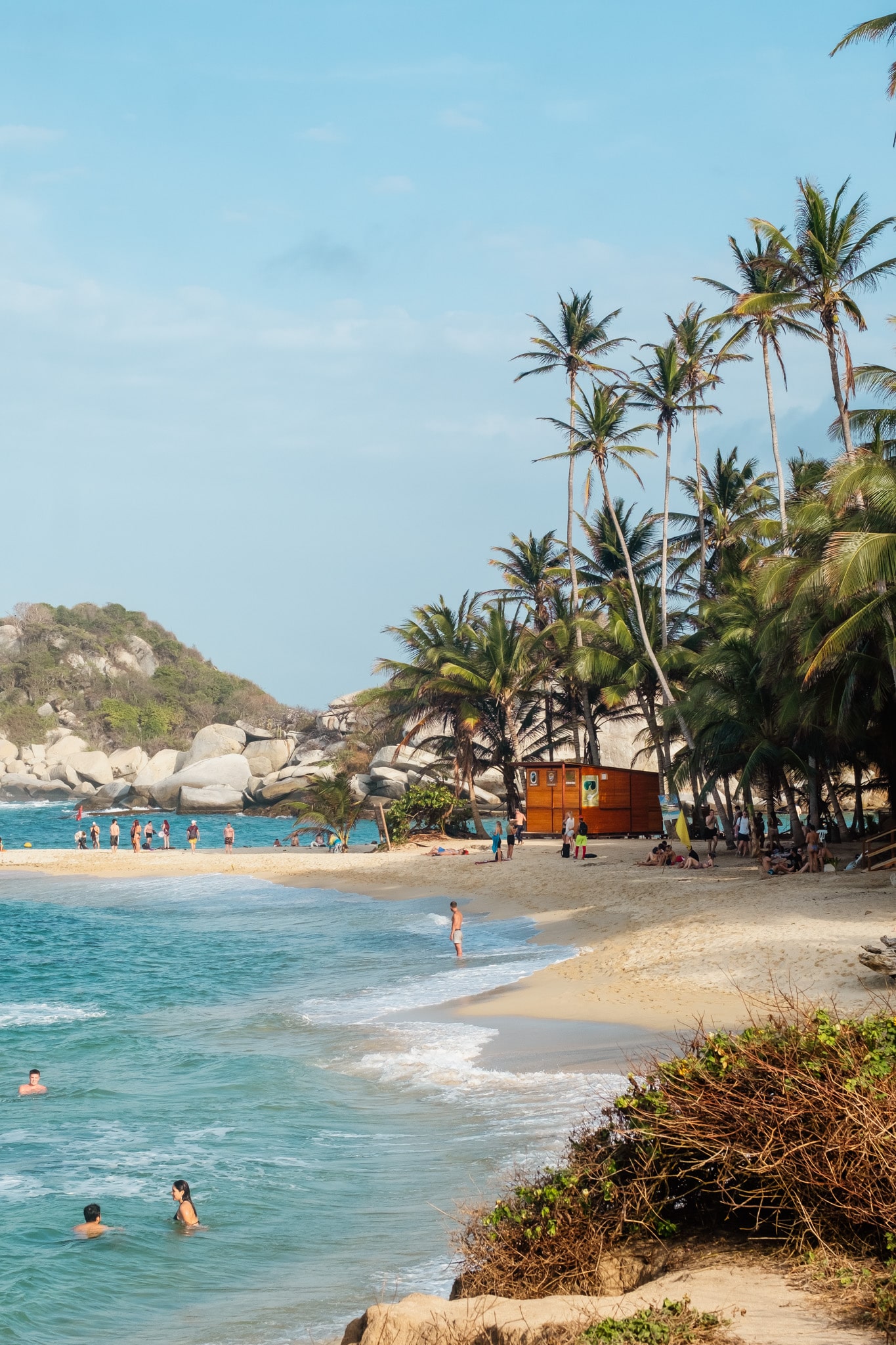 parc tayrona cabo san juan colombie