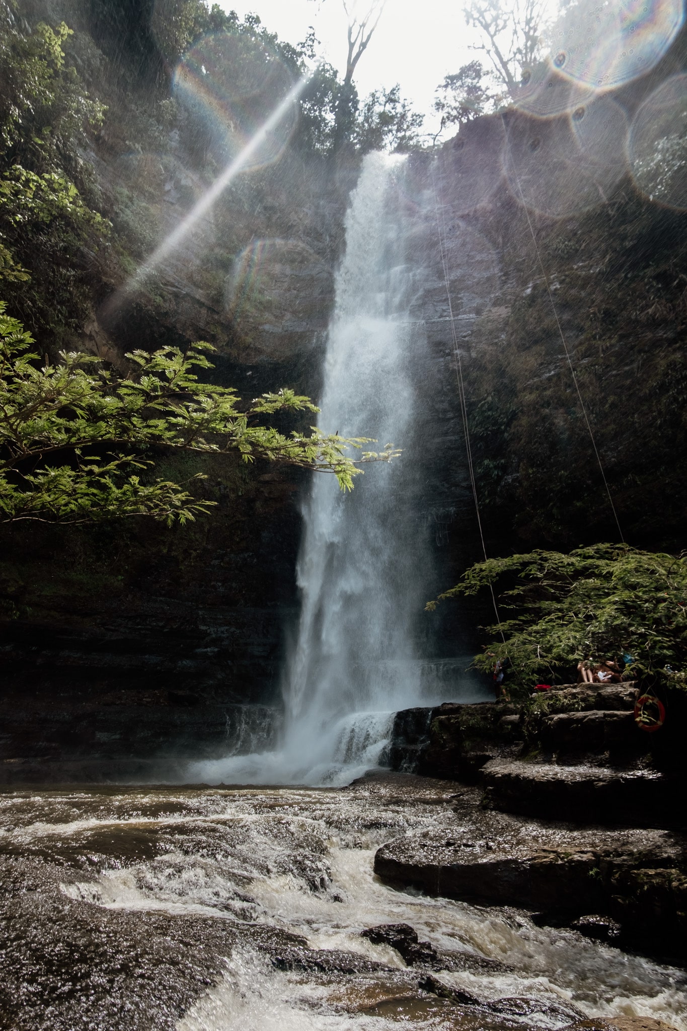 que faire a san gil ? Juan curi waterfall