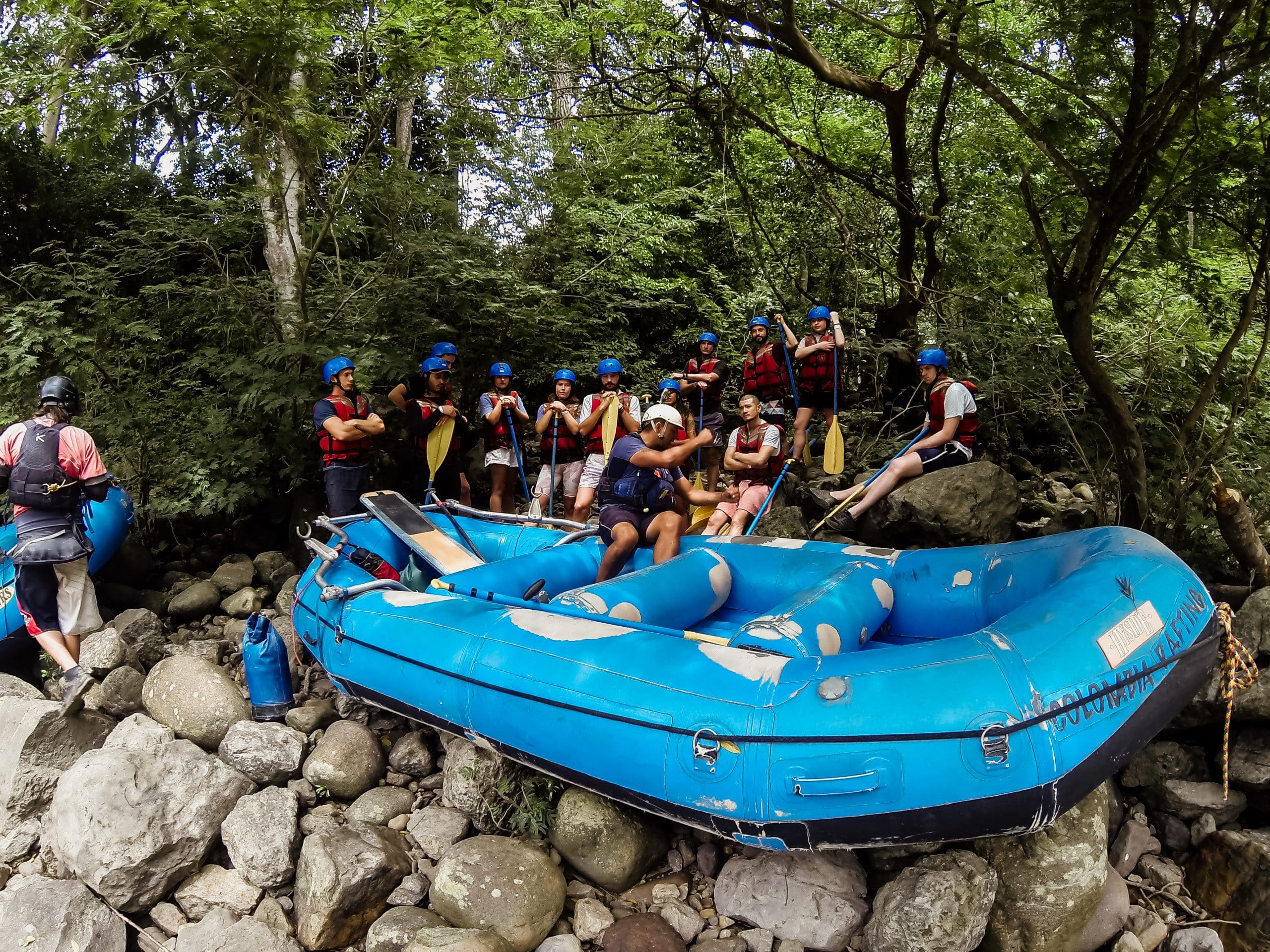 brieffing rafting san gil
