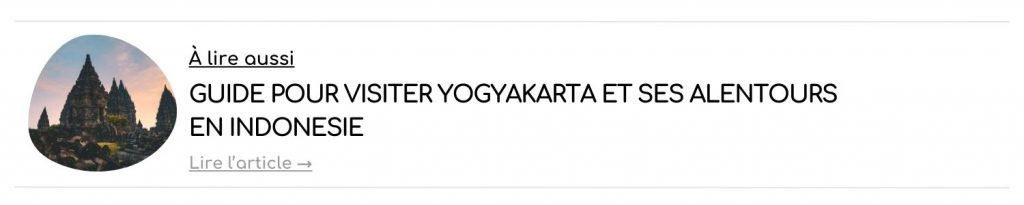 lien article yogyakarta indonesie