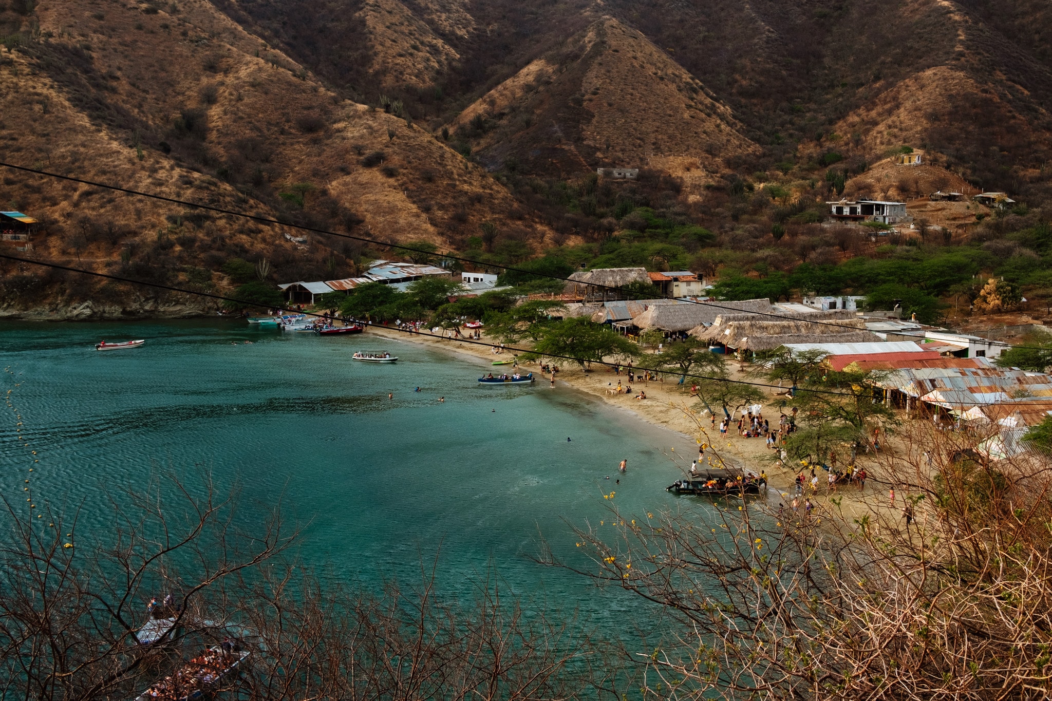 playa grande taganga colombie