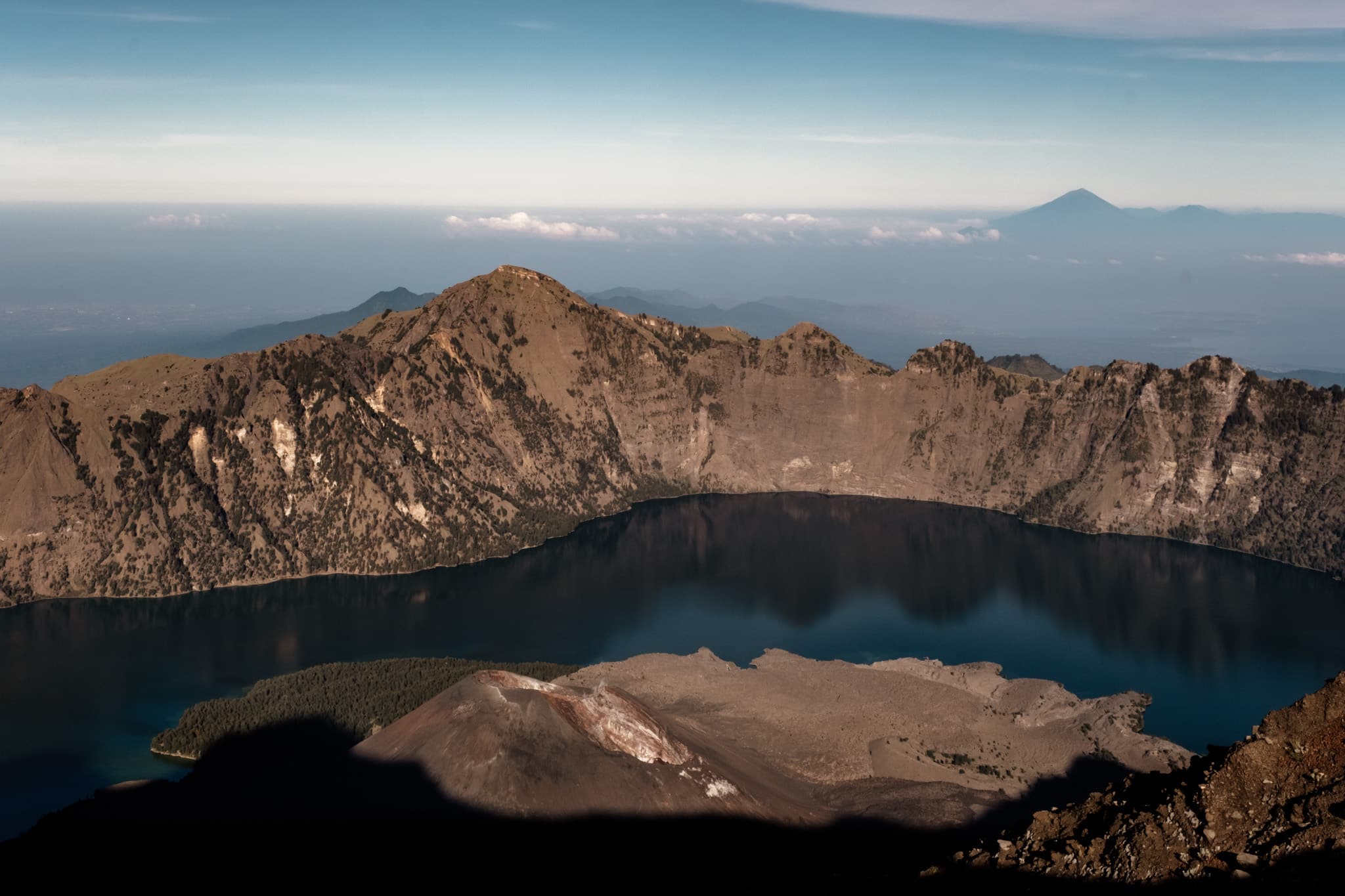 mont batur et mont angung