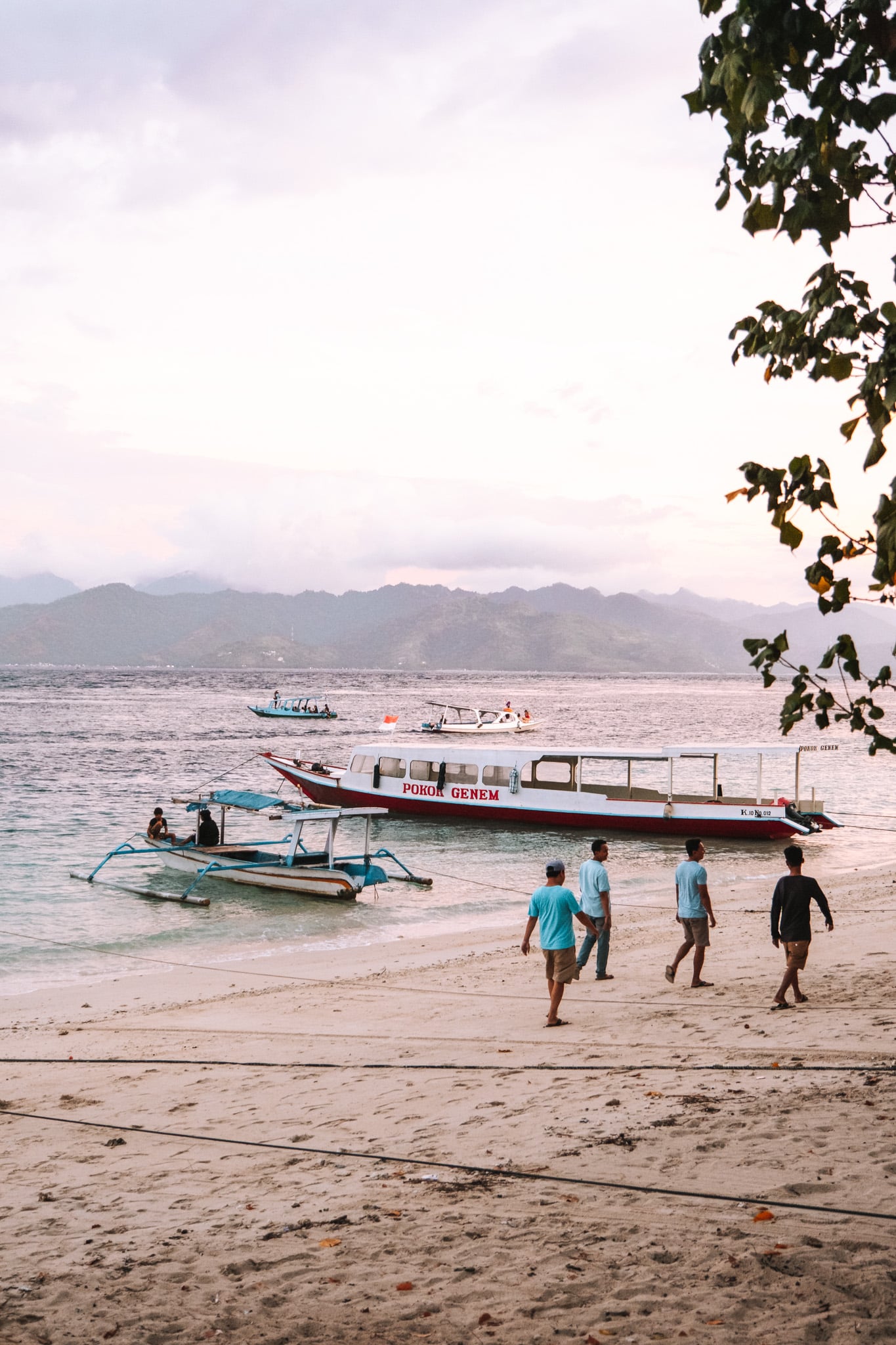 bateau public gili trawangan