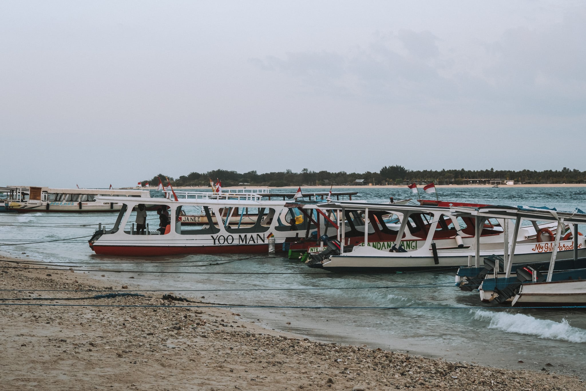 se deplacer de gili air a gili t et meno