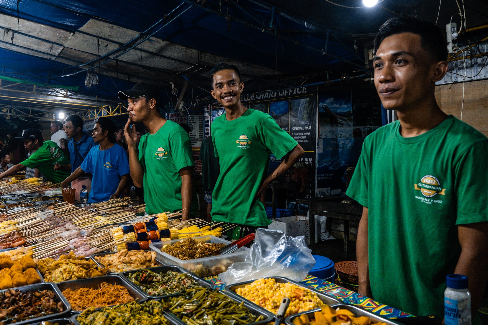 fish market gili trawangan