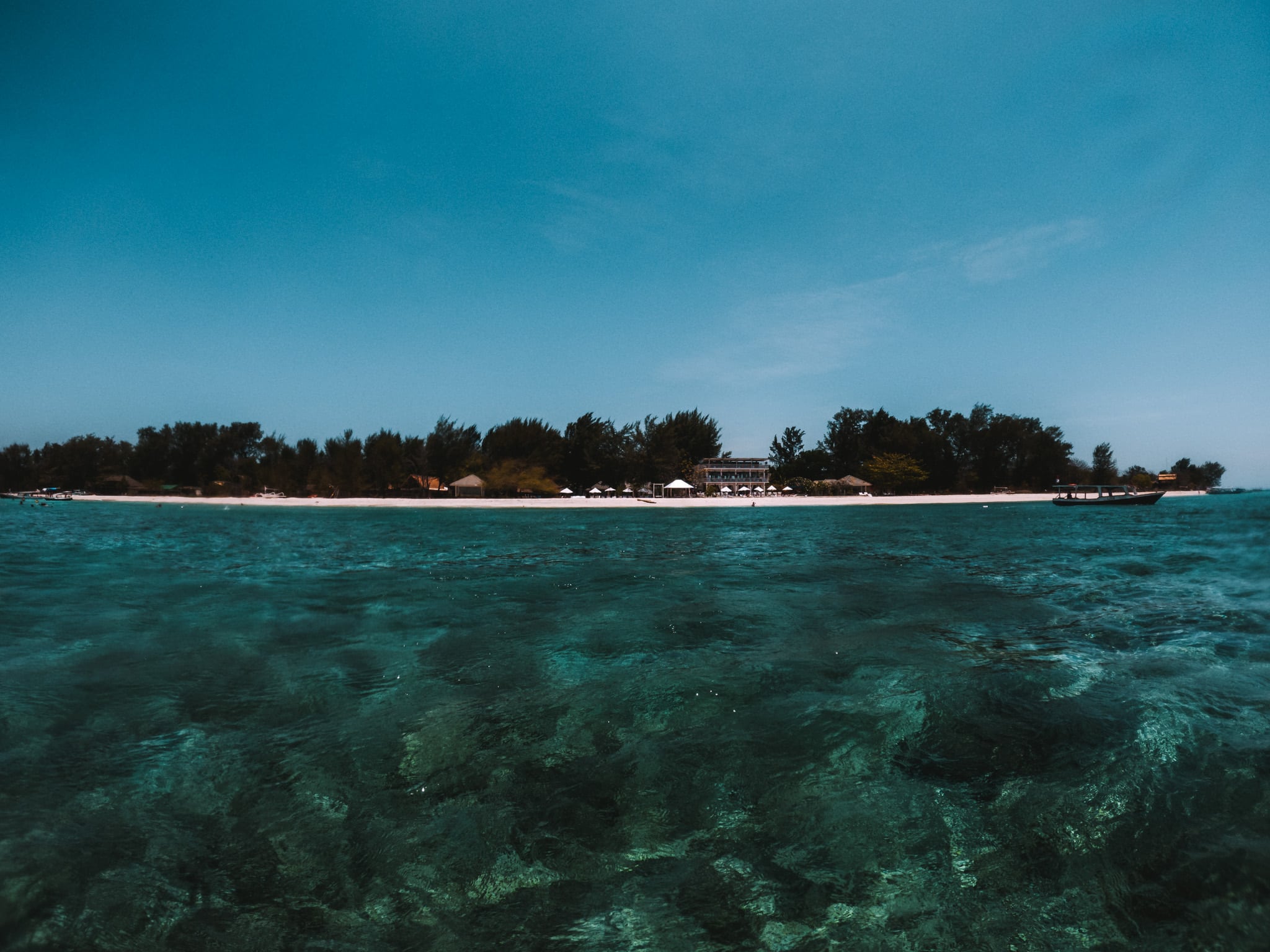 Gli Meno depuis la mer