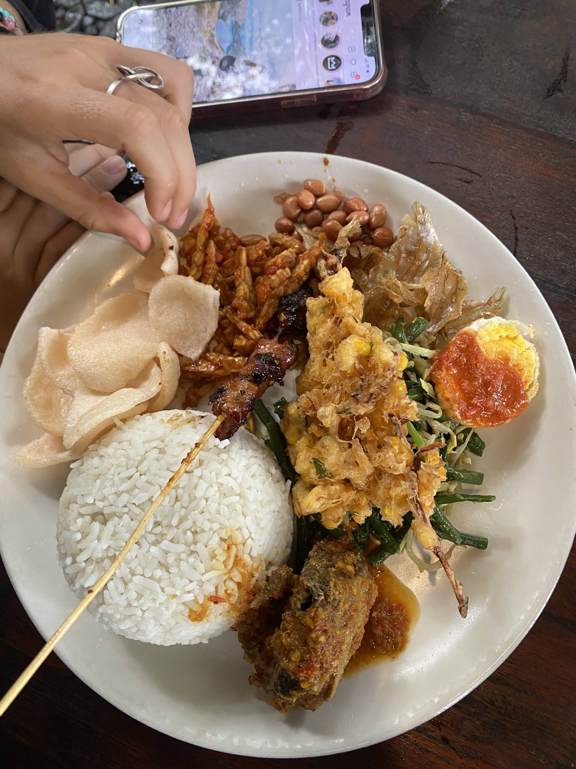 notre plat favori a bali