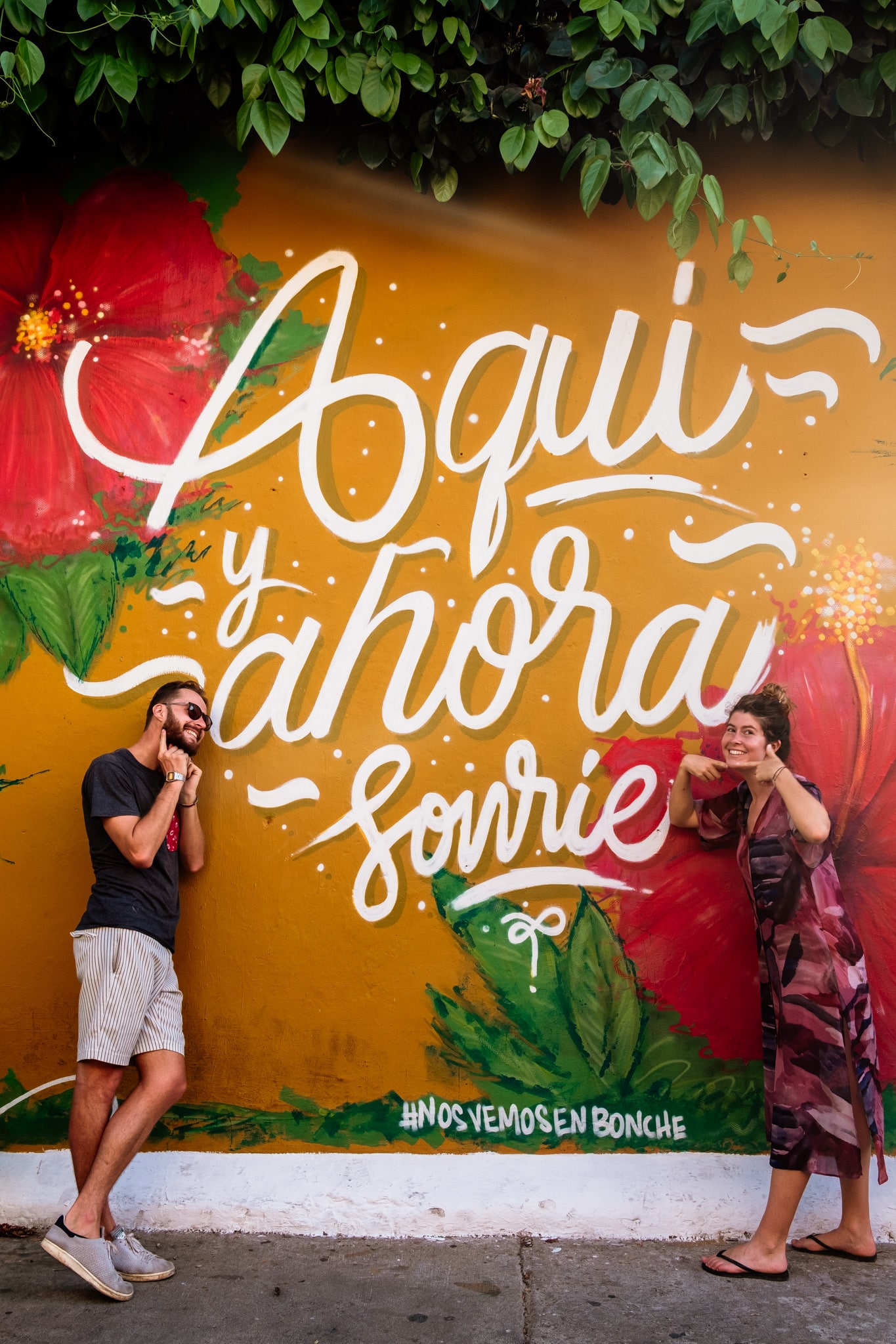 street art cartagena colombie