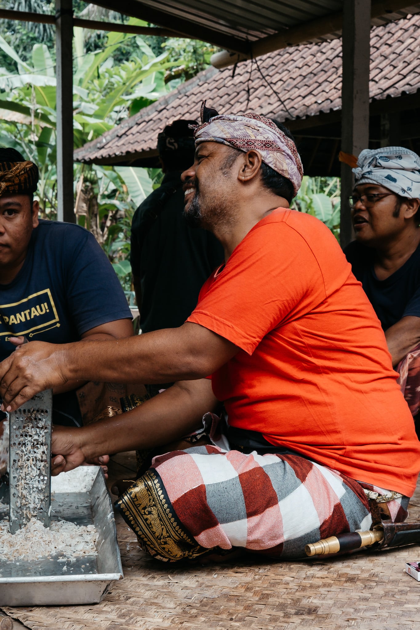 noix de coco rapée pour les plats