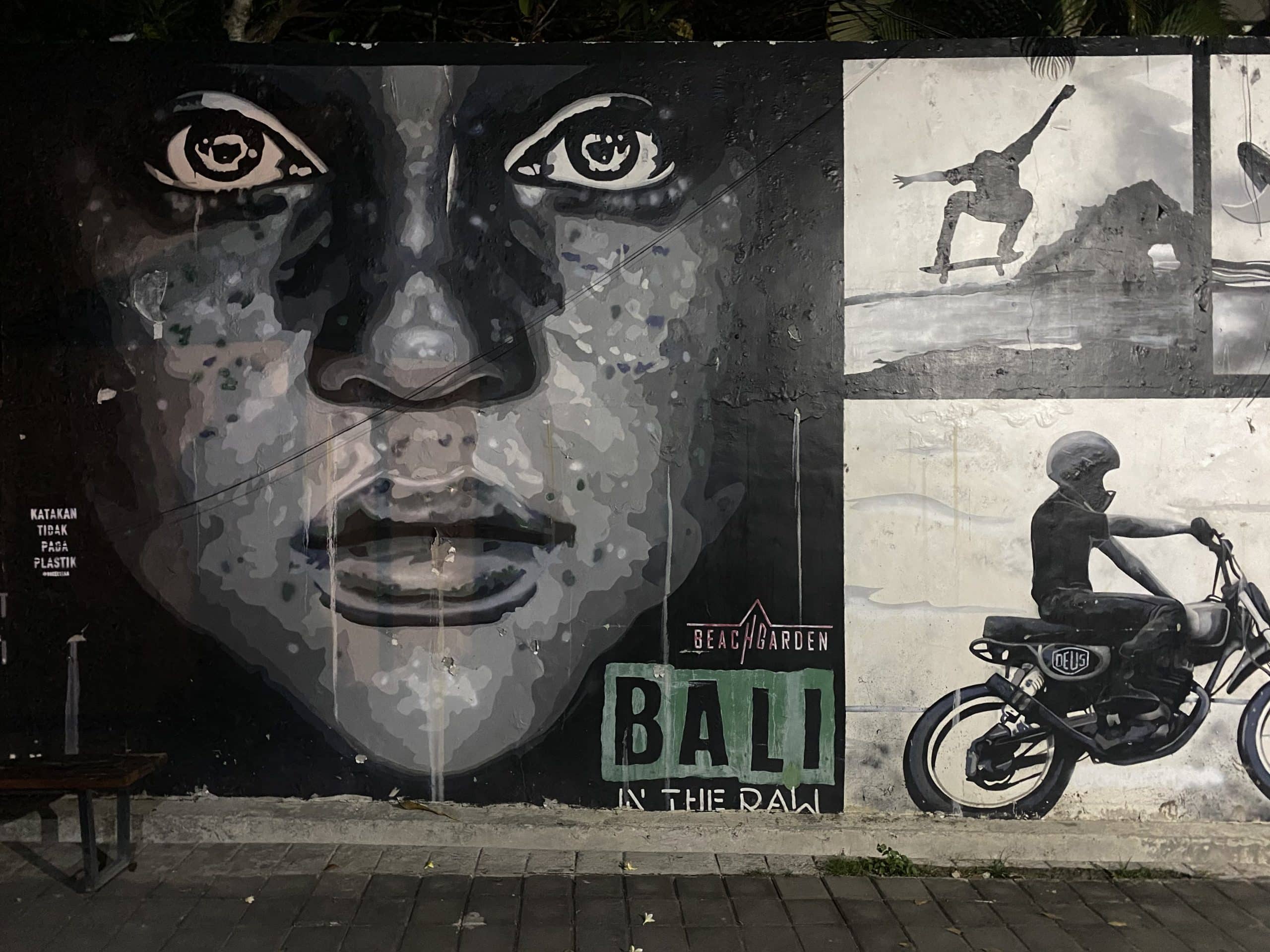 graffiti canggu bali