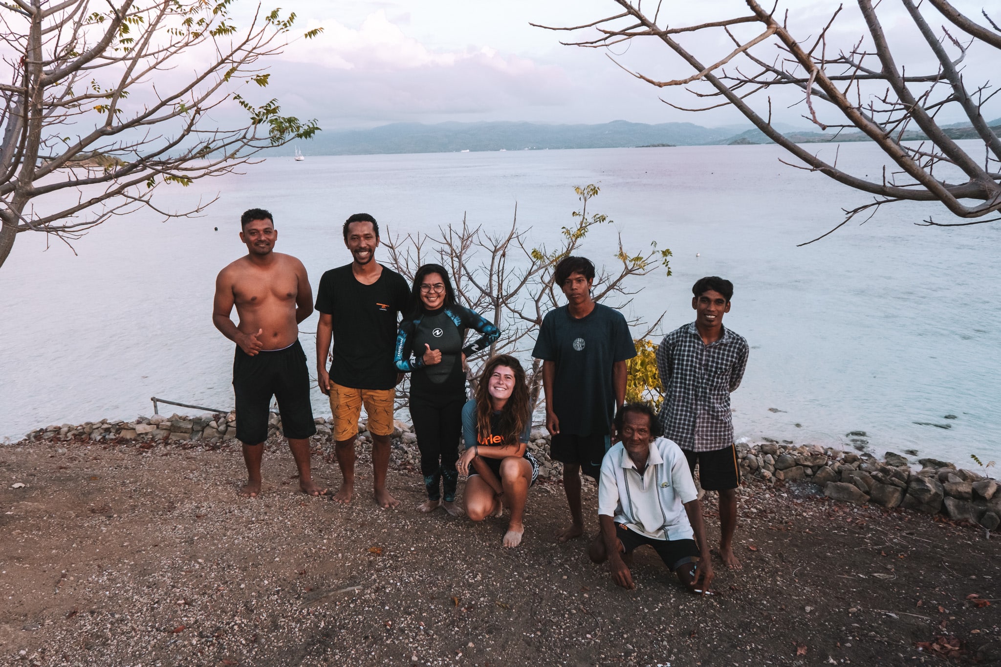 equipe de coral guardian a labuan bajo flores