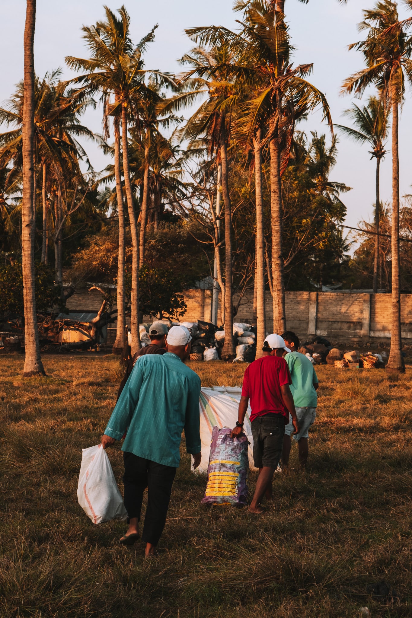 ramassage dechets gili eco trust