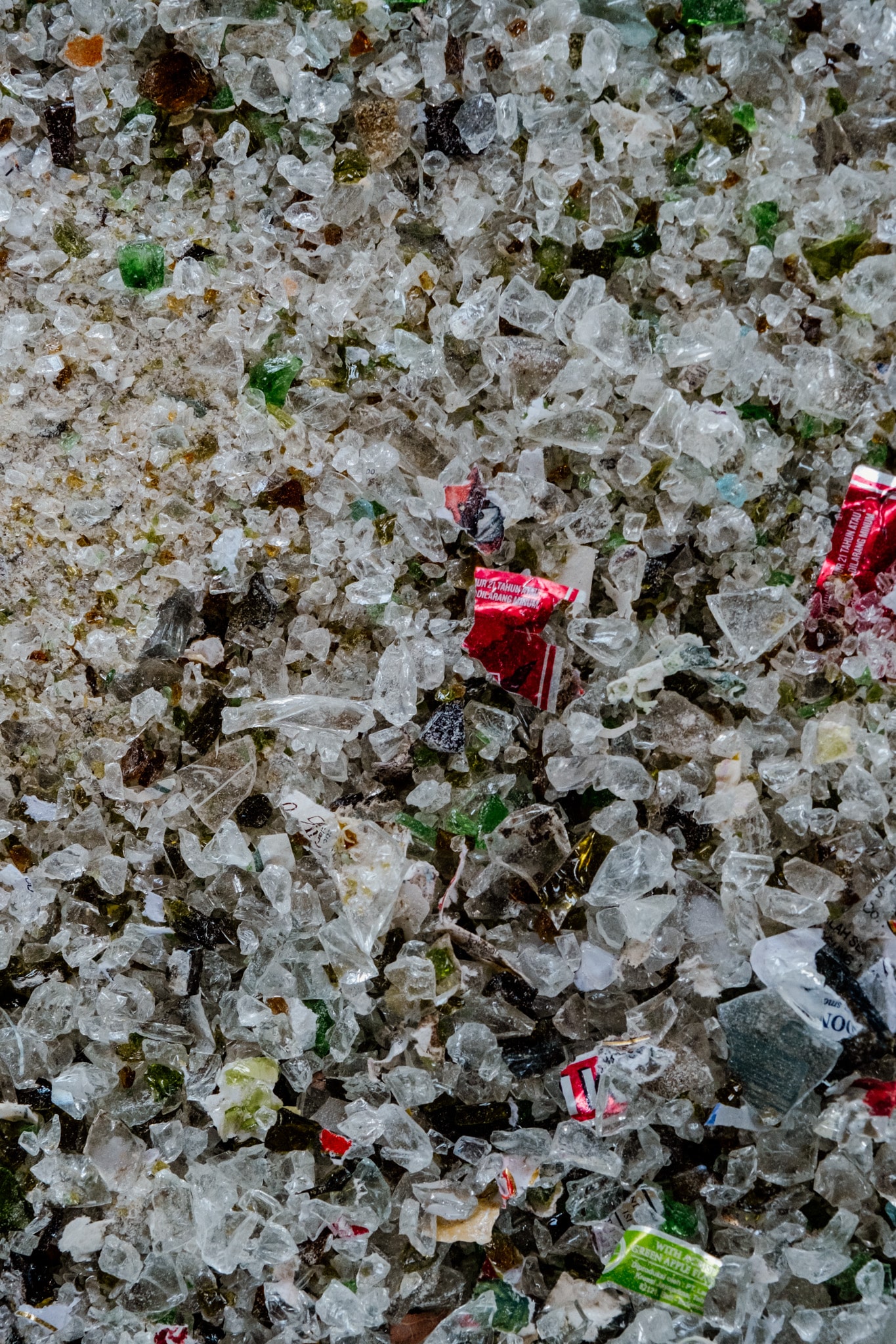 recyclage du verre en brique