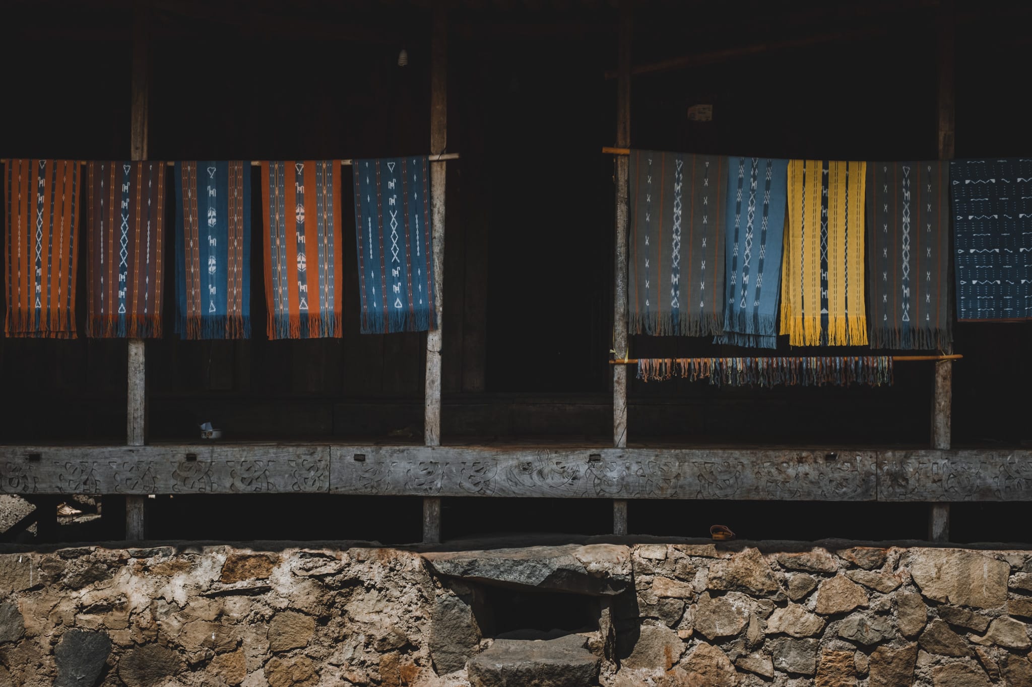 le travail des habitantes de Bena