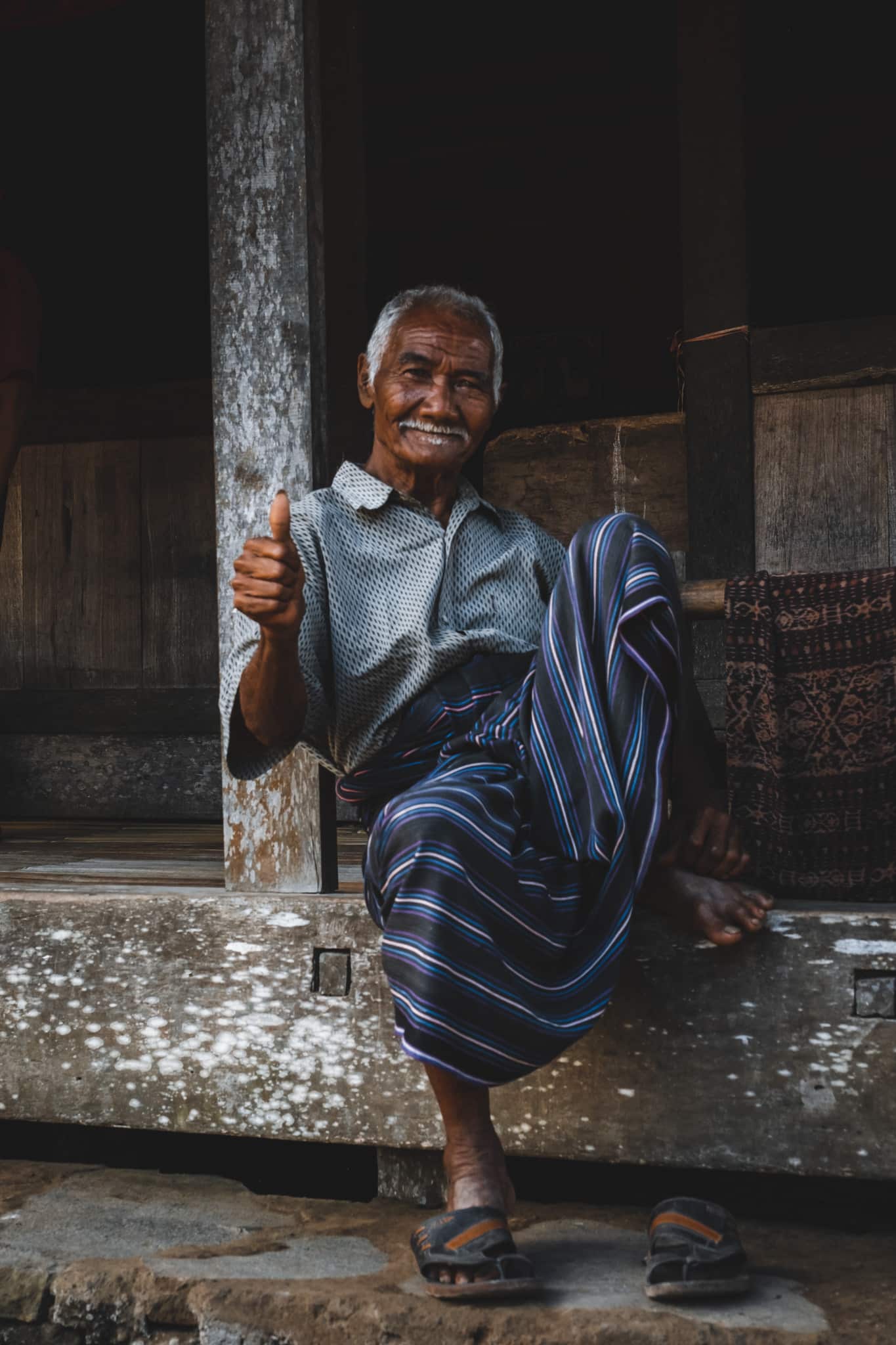 Habitant de Luba Ngada Bajawa Flores
