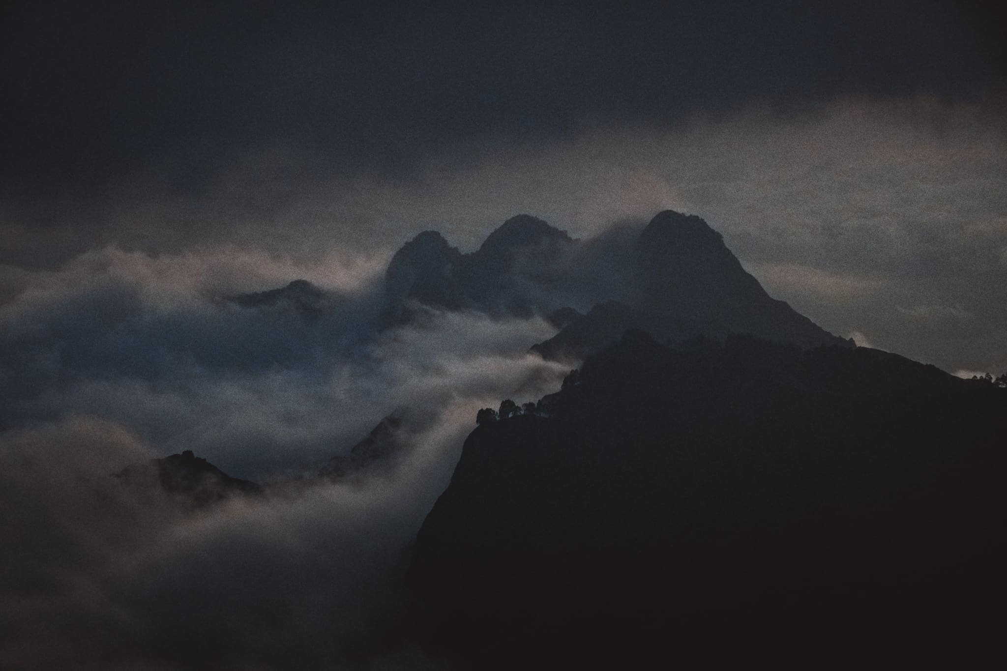 panorama depuis le point de vue de wolobobo à Bajawa
