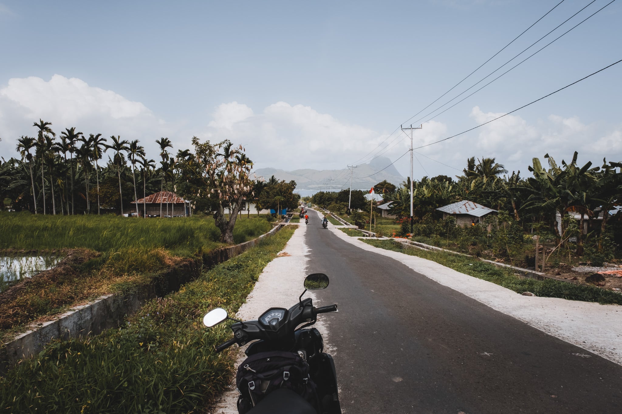 village de la route pour aller a wae rebo