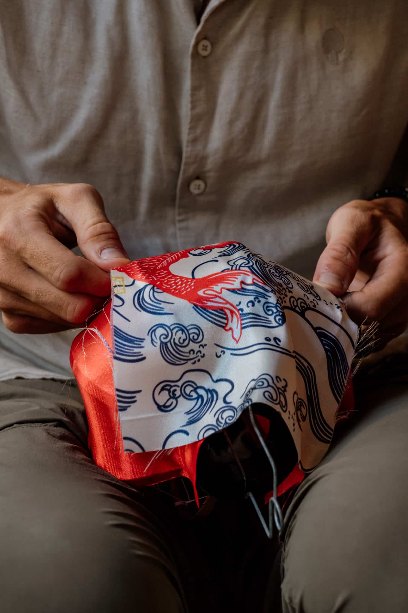 atelier lanterne au vietnam