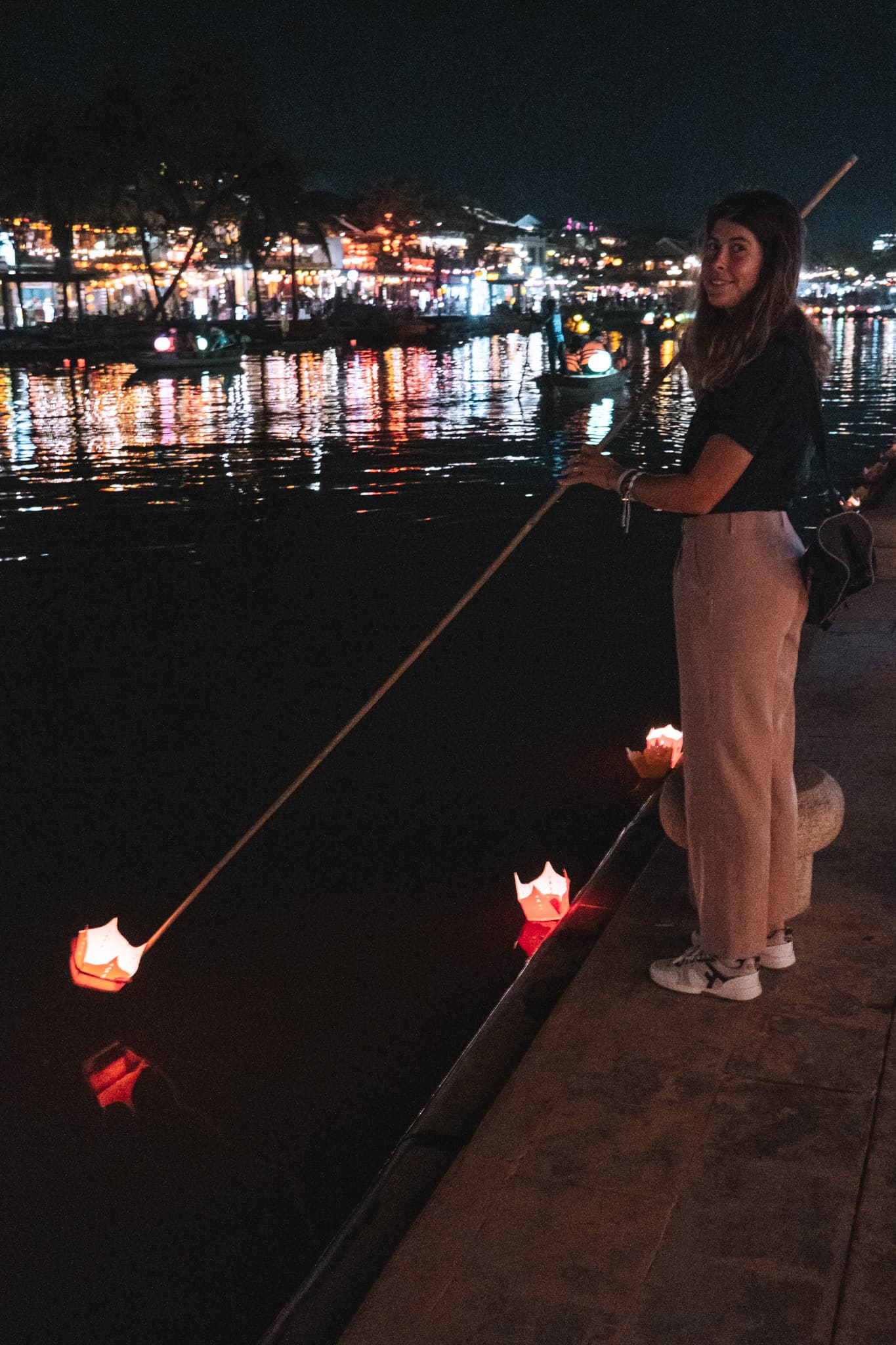 faire un voeu hoi an bougie