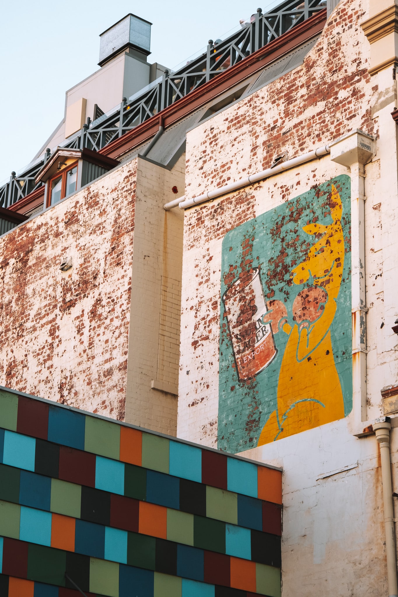 street art fremantle australie kangourou