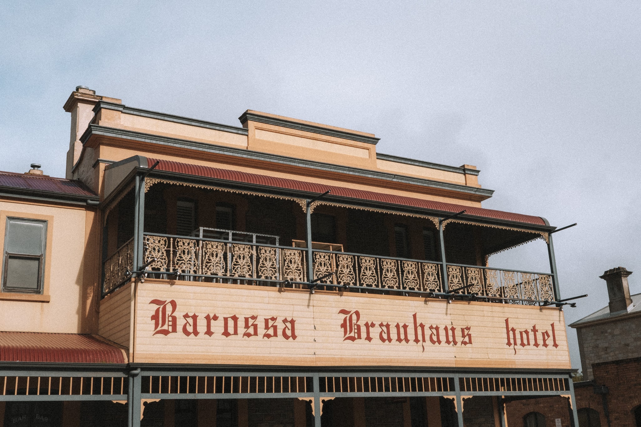 Le village de Tanunda dans la région de Barossa Valley près d'Adelaide