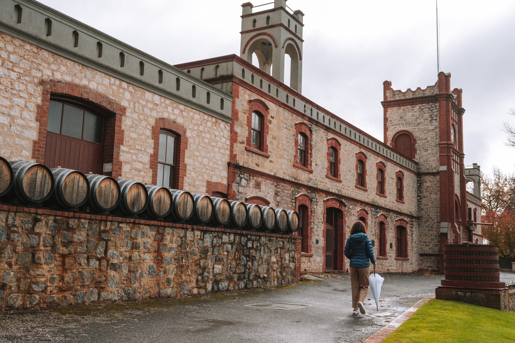 Face du Tanunda Castle à Tanunda pendant un day trip depuis Adelaide dans la barossa Valley