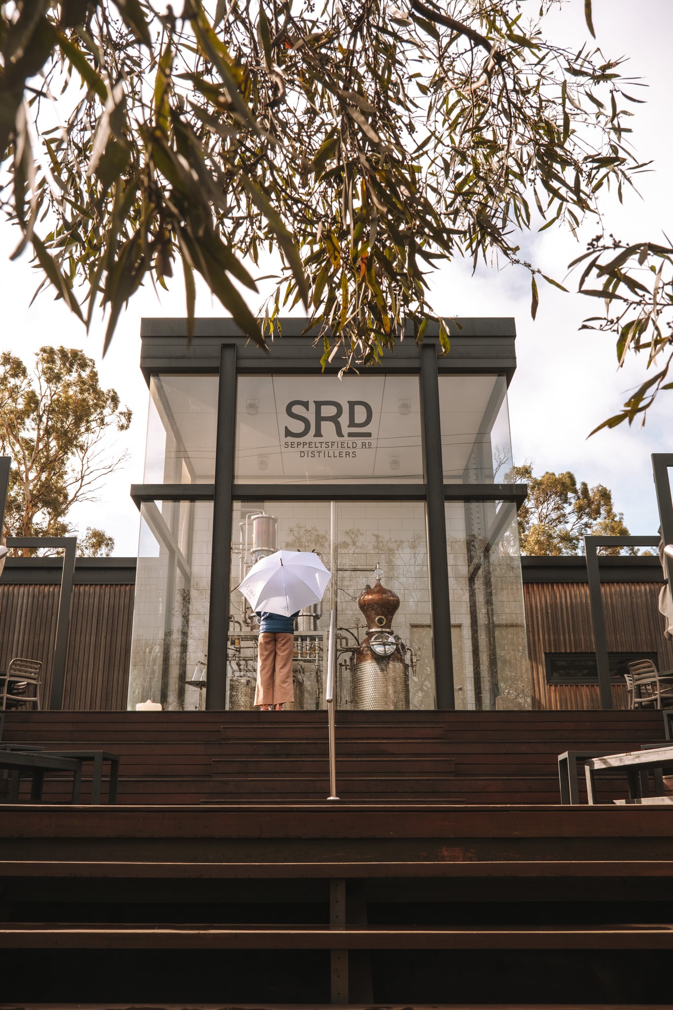 Seppeltsfield distillery dans la région de la vallée de Barossa