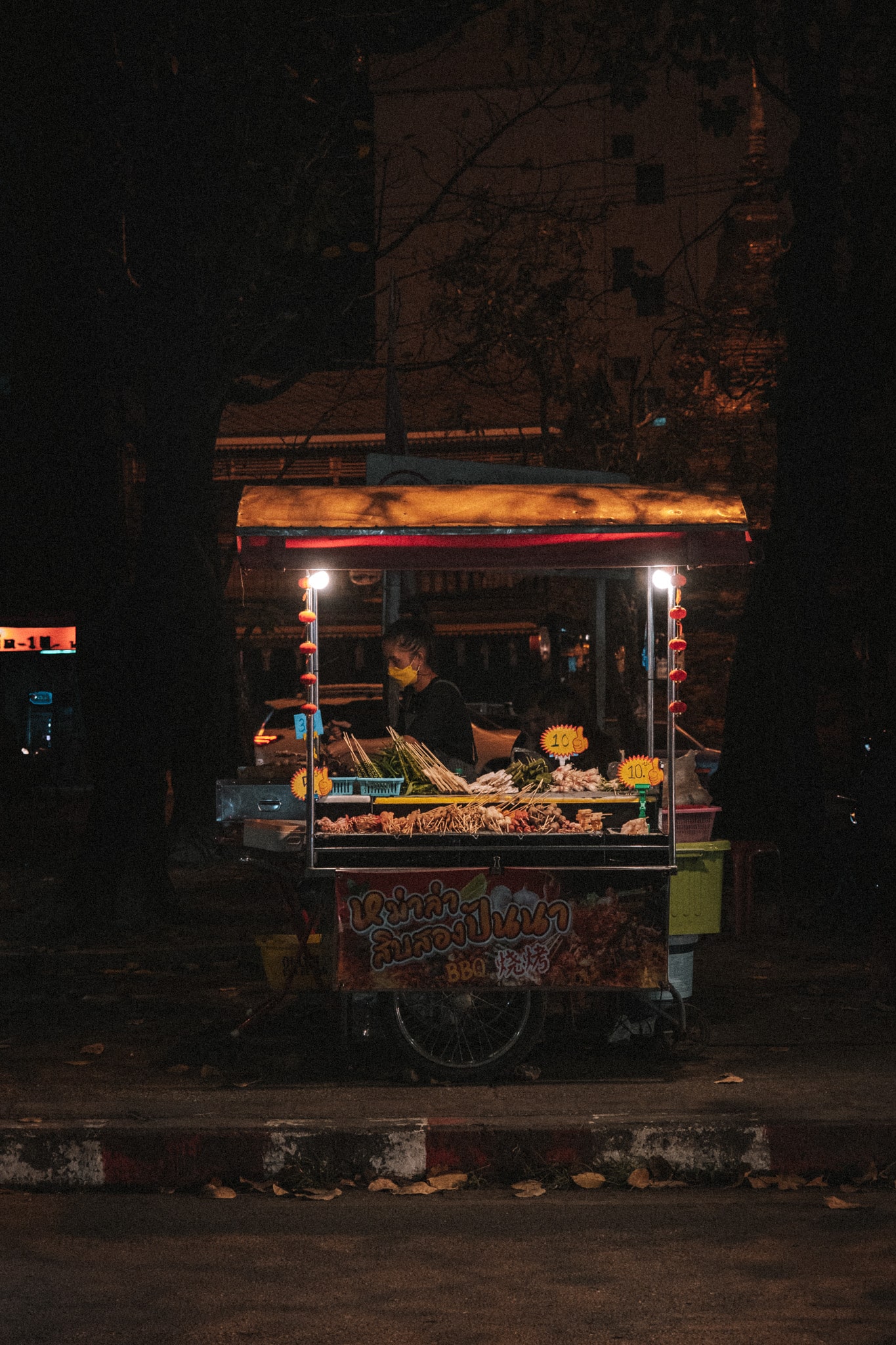 street market aux portes de chiang mai