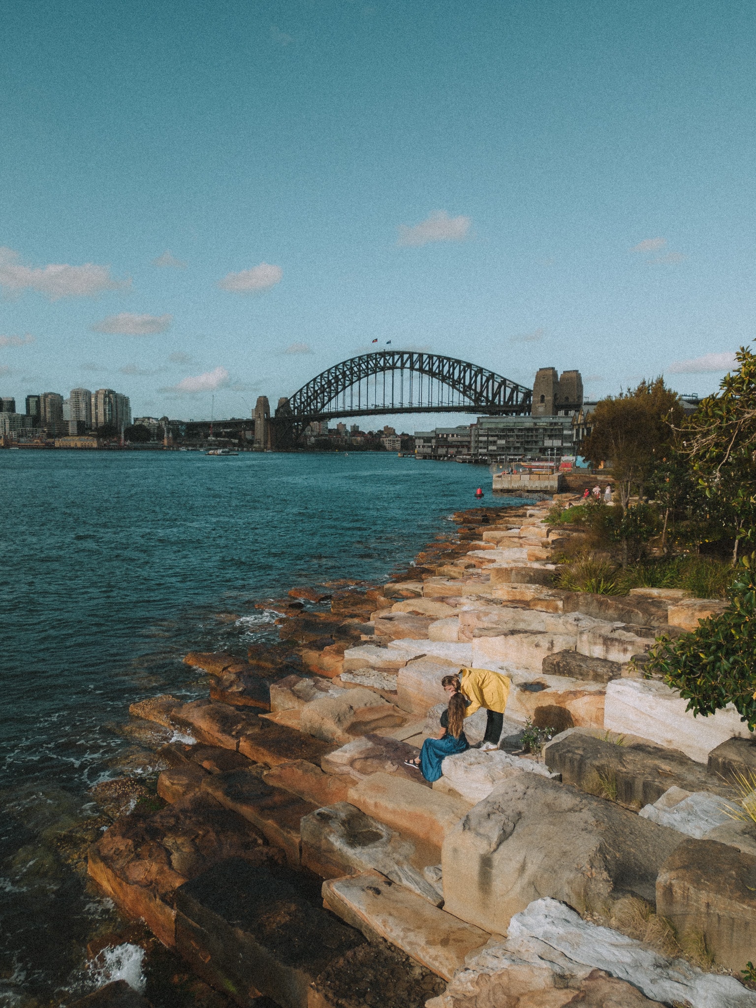 secret bien gardé la barangaroo reserve te sa vue sur le Harbour Bridge