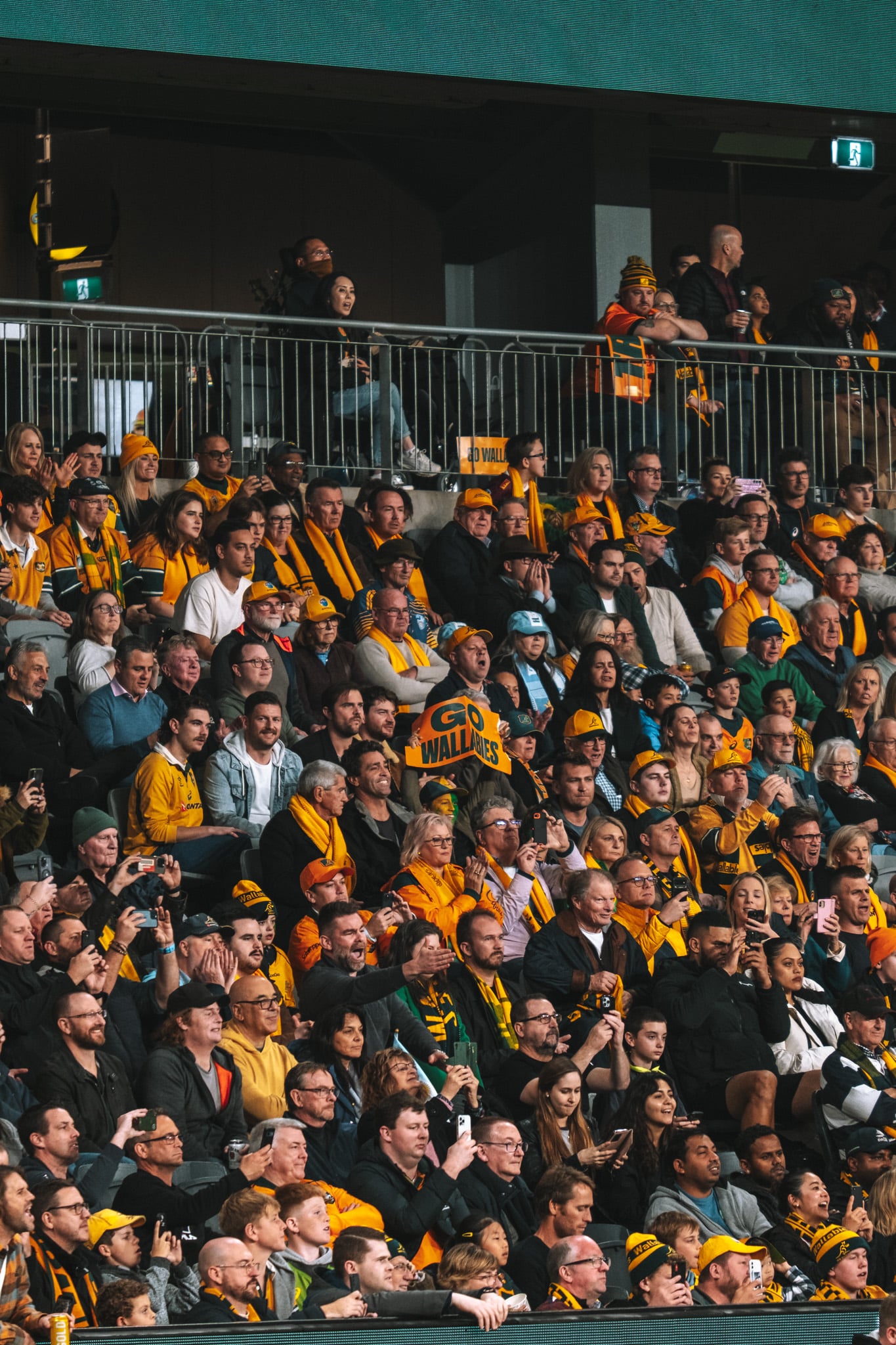 ambiance aussie dans le stade