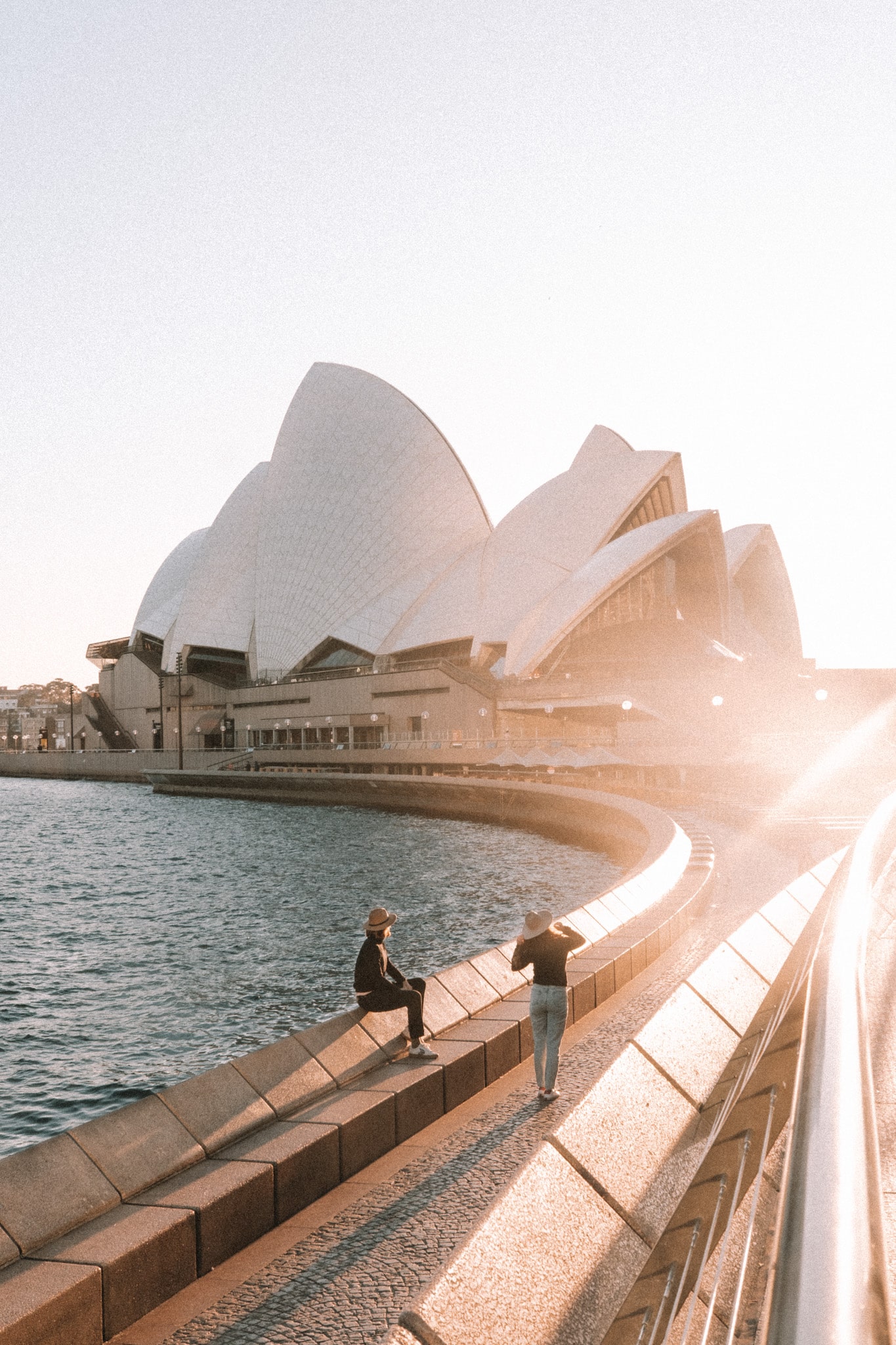 portrait instagram couple sydney opera