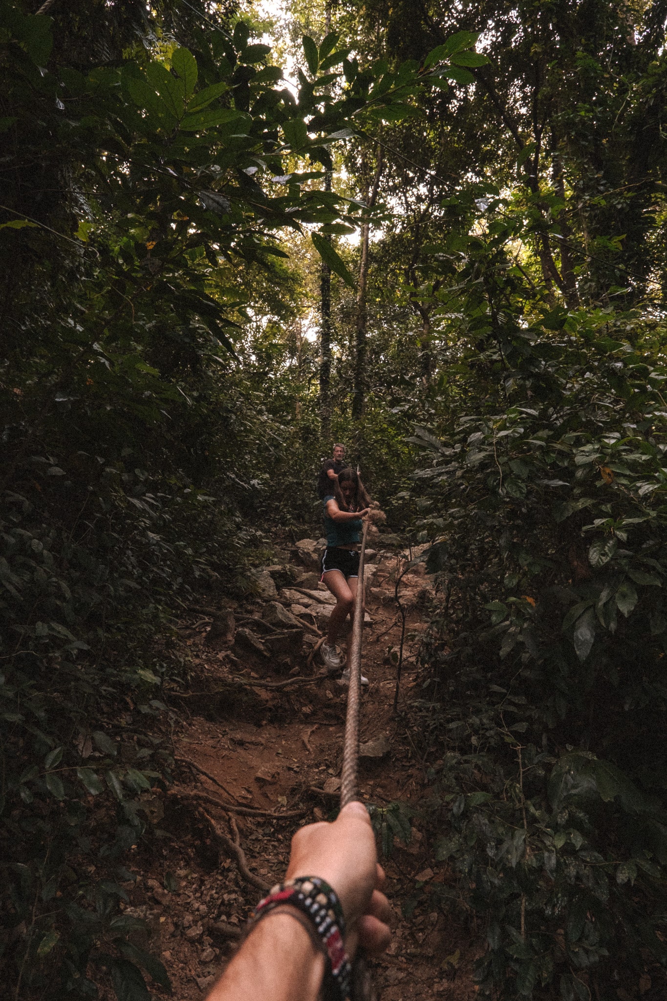 tous les chemins ne sont pas particables en scooter !