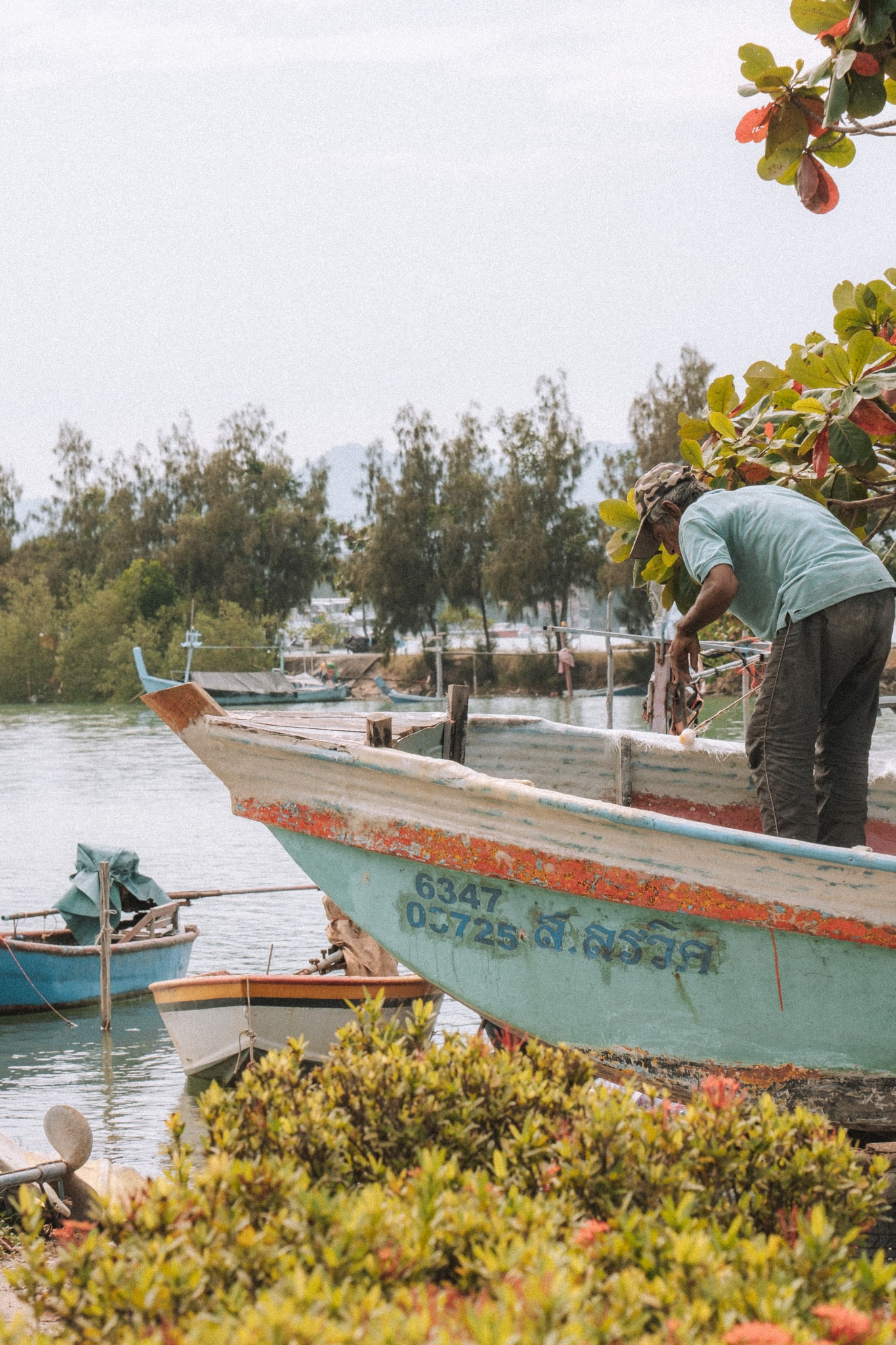 scene de vie thailande