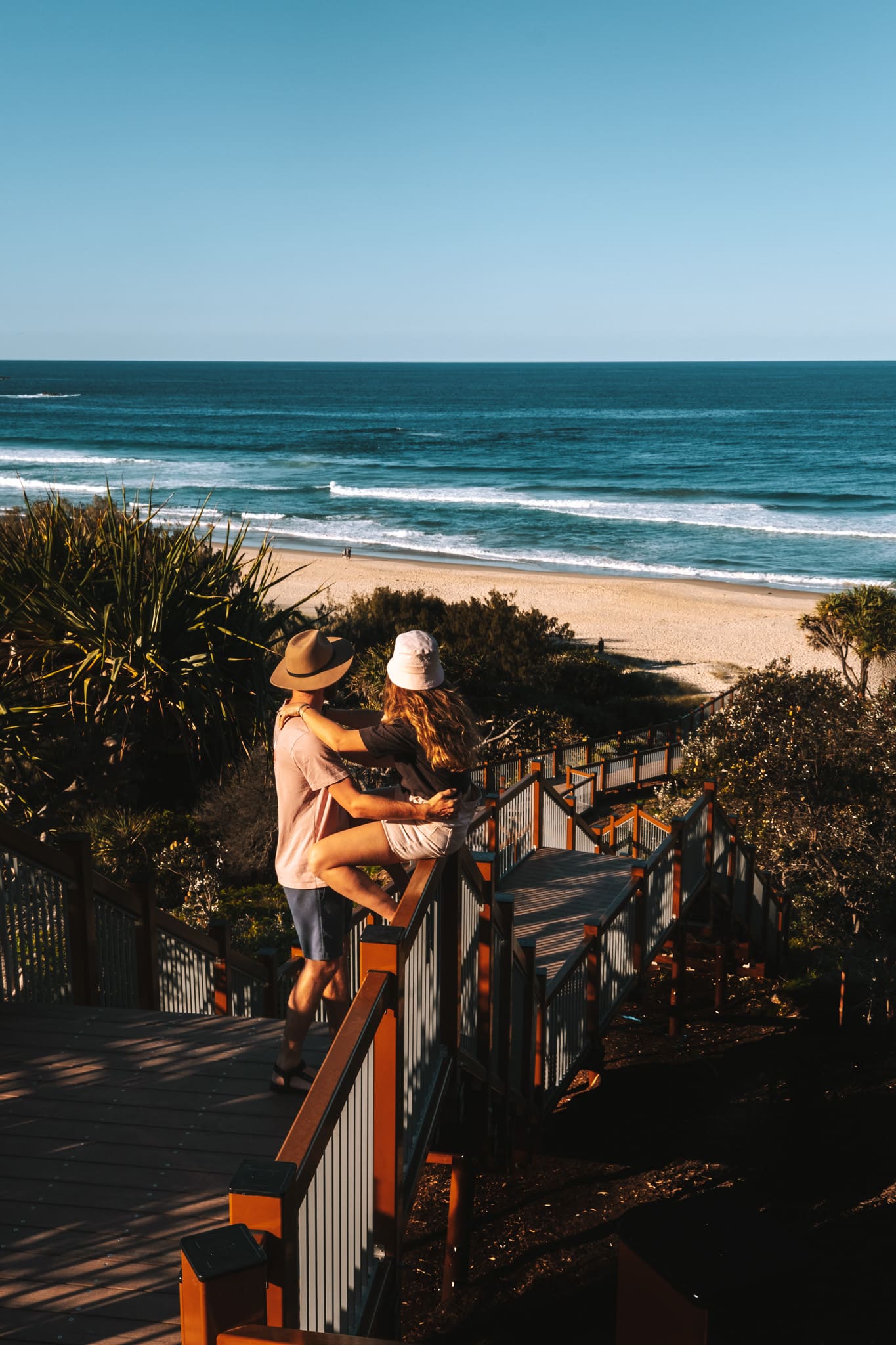 vue sur deadman beach