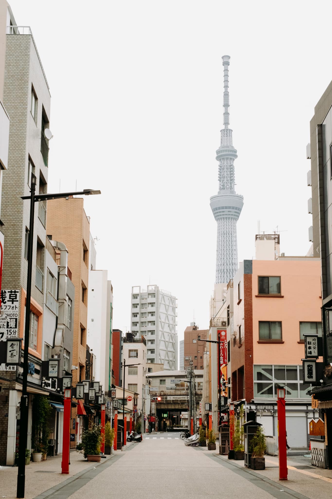 asakusa et ses vues sur le Sky Tree