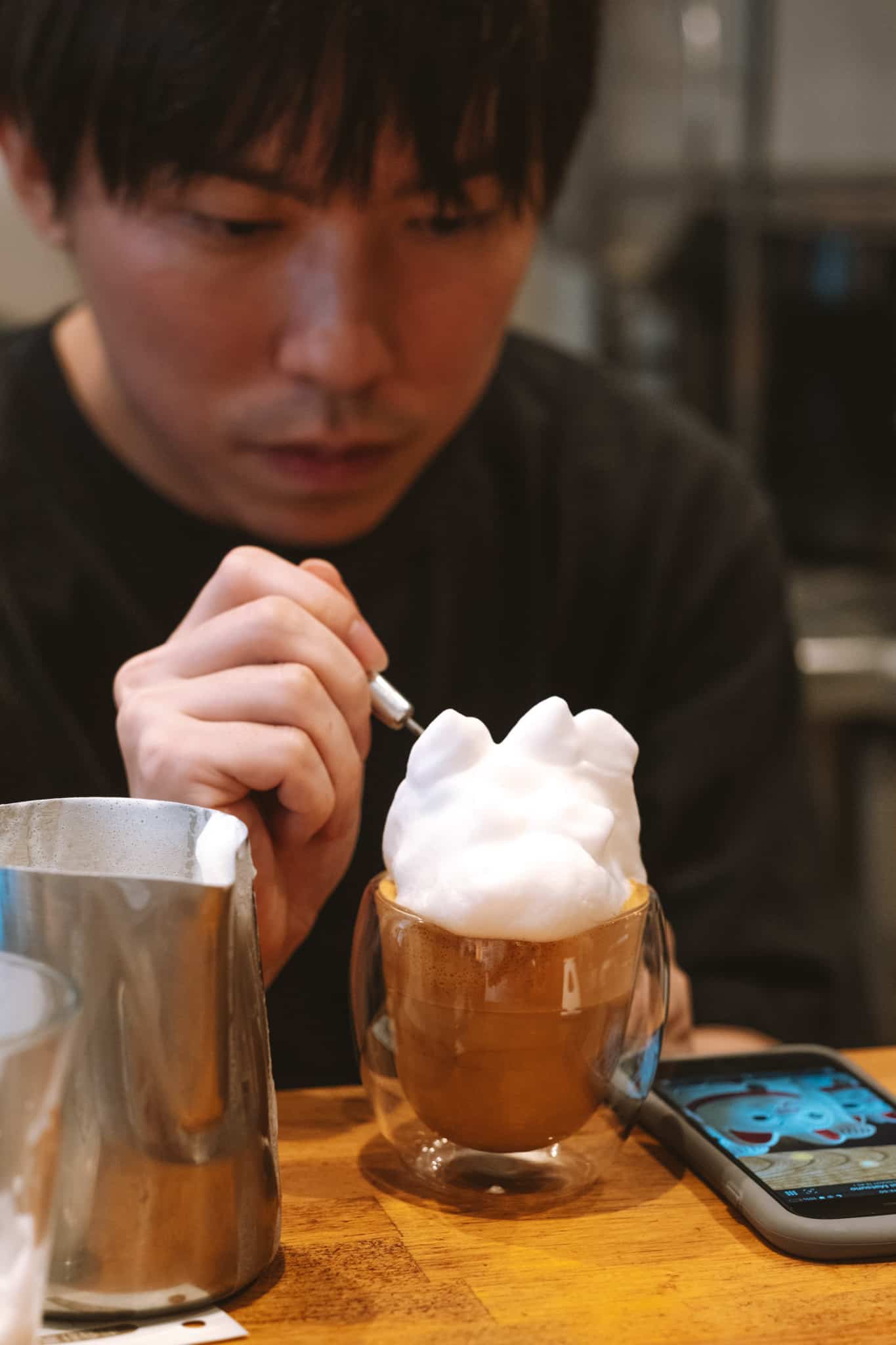 le café le plus mignon de tokyo au japon : hat coffee