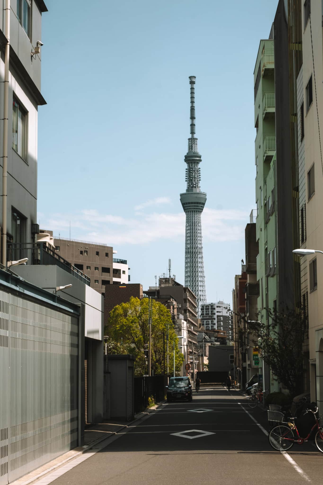 Sky Tree depuis taito