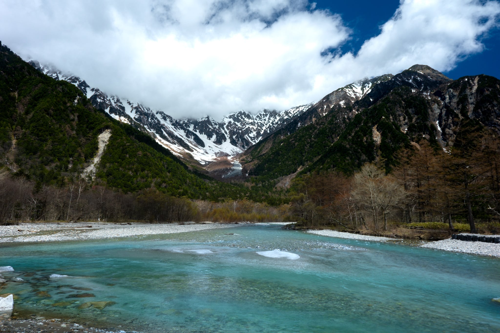 visiter les parc nationaux dans les alpes japonaises