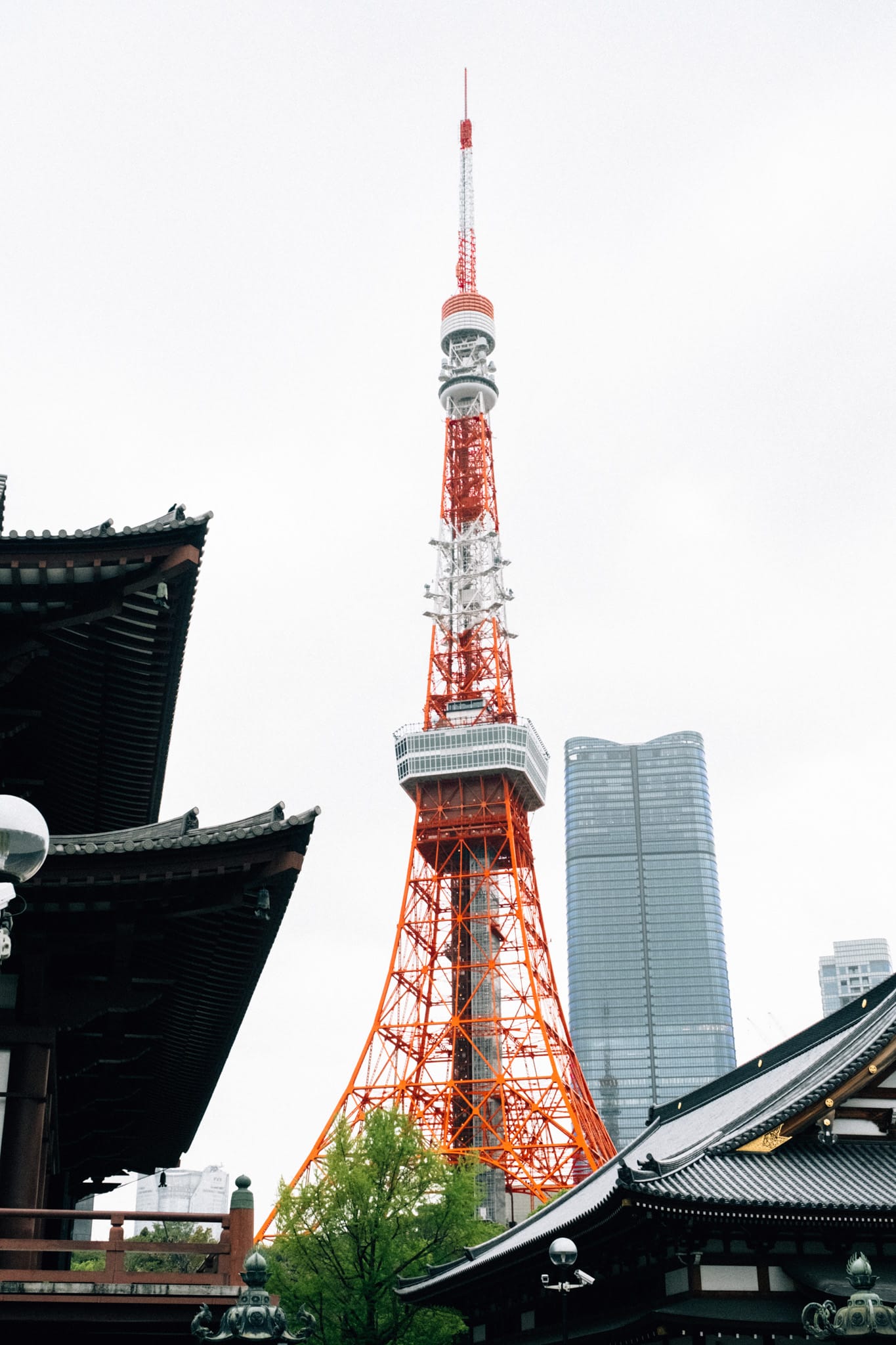 détail de la tokyo tower