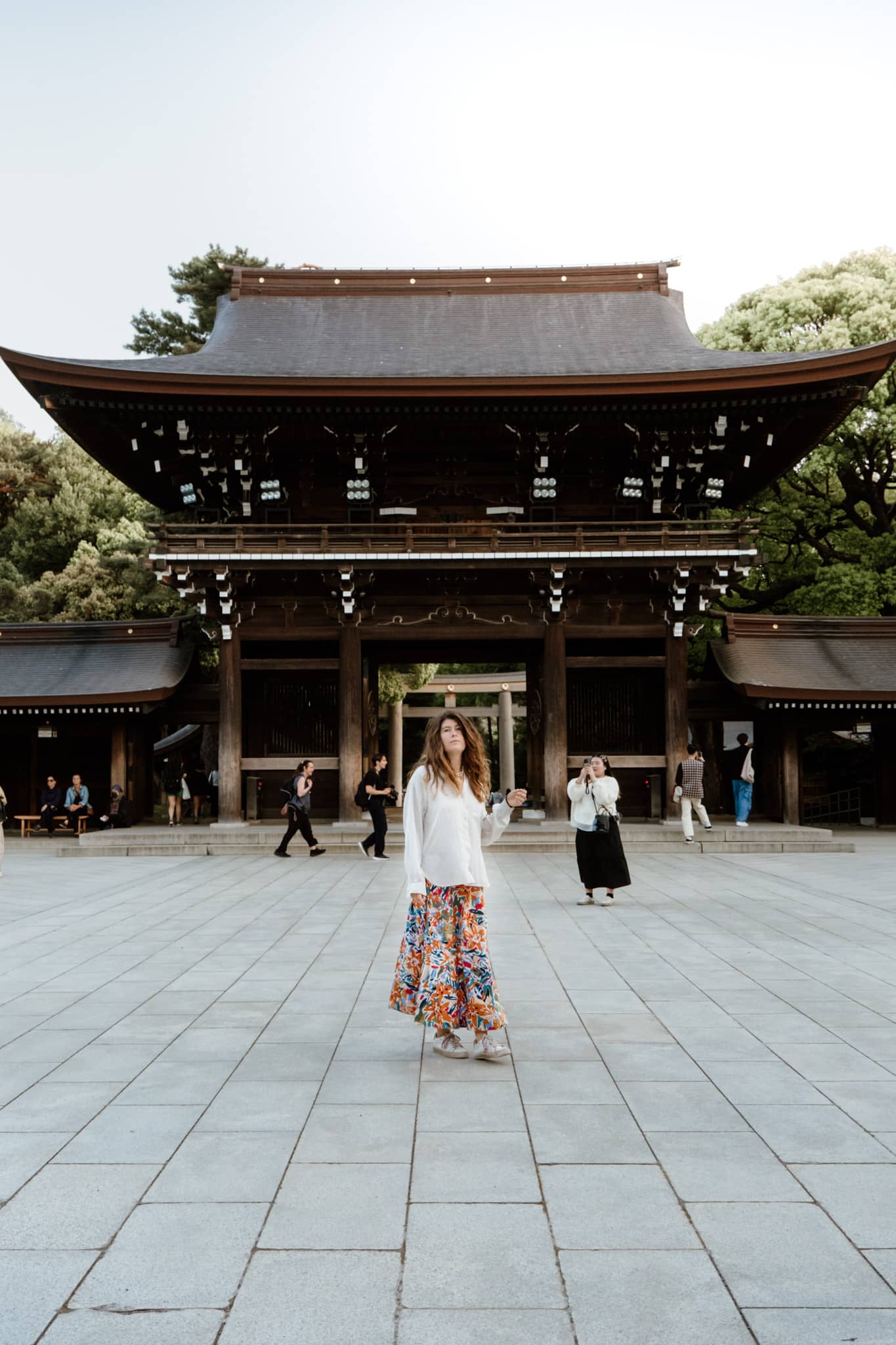 Meiji Jingu Temple intérieur