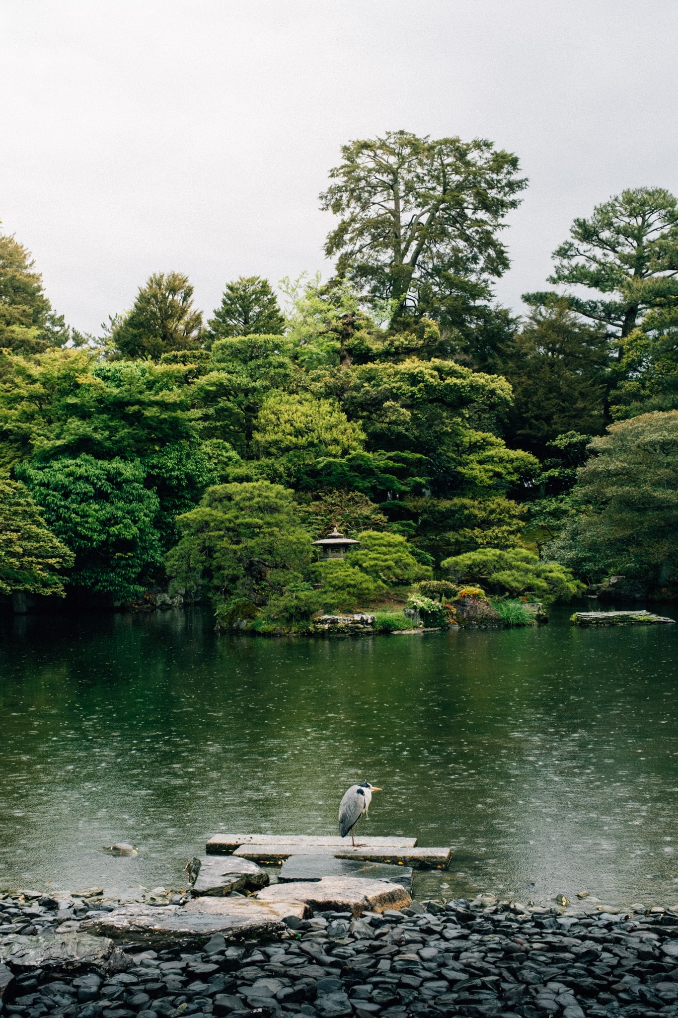 jardin botanique du palais impérial de kyoto