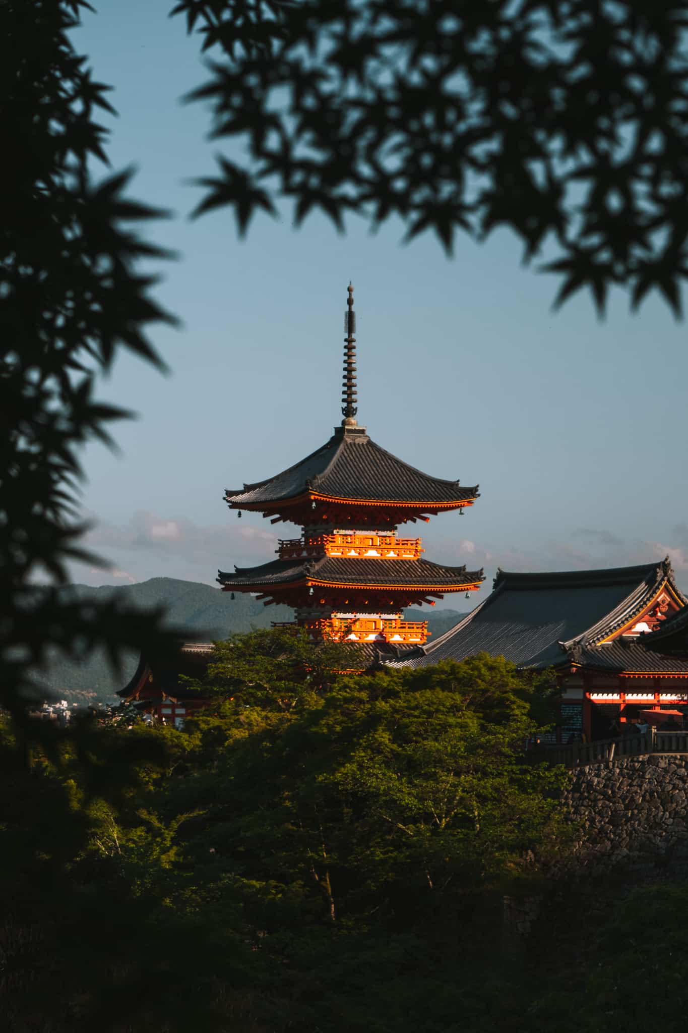 visiter le temple de Kiyomizu-dera à kyoto au japon